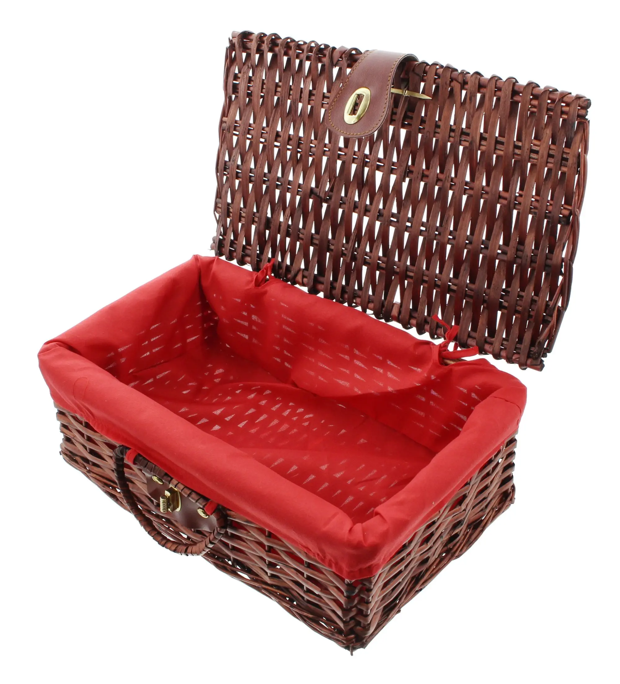 Acheter Coffret en osier avec textil  dans la boutique en ligne de Frank Flechtwaren pour Coffres 