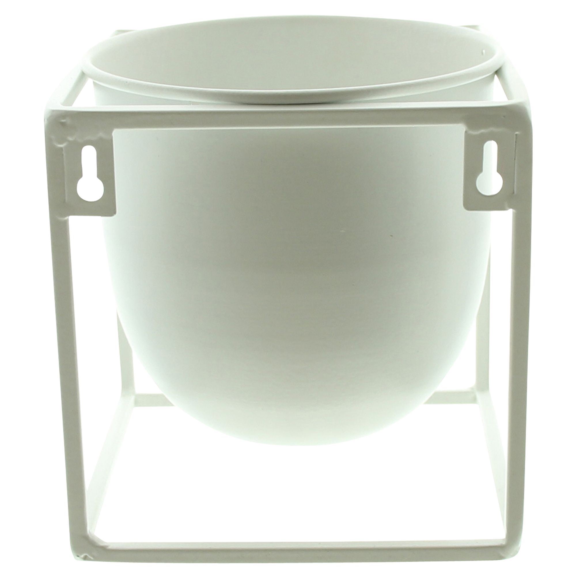 Acheter Jardinière murale "White", PM dans la boutique en ligne de Frank Flechtwaren pour Pots de fleurs Acheter Jardinière murale "White", PM dans la boutique en ligne de Frank Flechtwaren pour Pots de fleurs