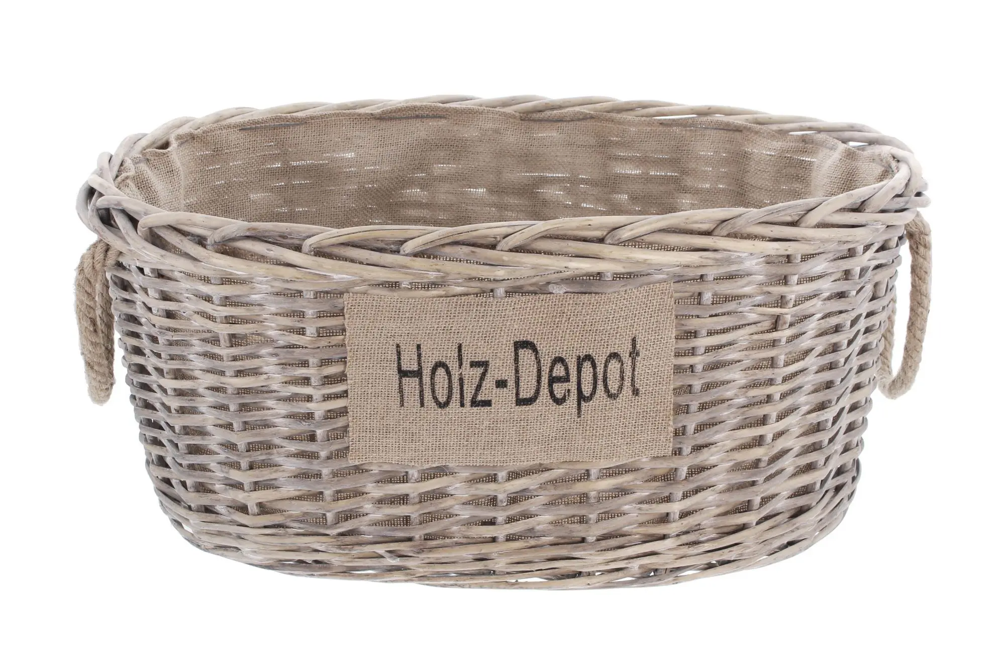 Acheter Panier de rangement "Holz-Depot"  dans la boutique en ligne de Frank Flechtwaren pour Paniers de remplissage &amp; universels