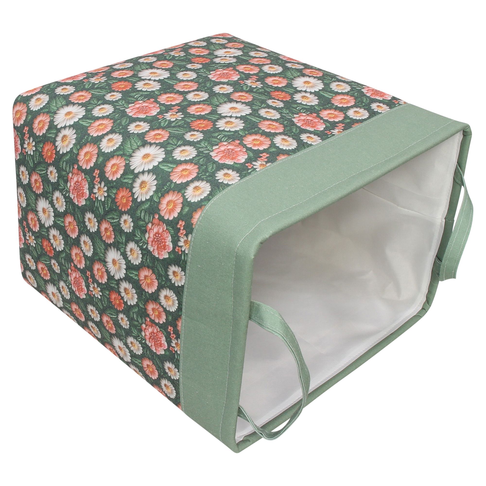 Acheter Panier en tissu "Fleurs", GM  dans la boutique en ligne de Frank Flechtwaren pour Nouvel arrivage