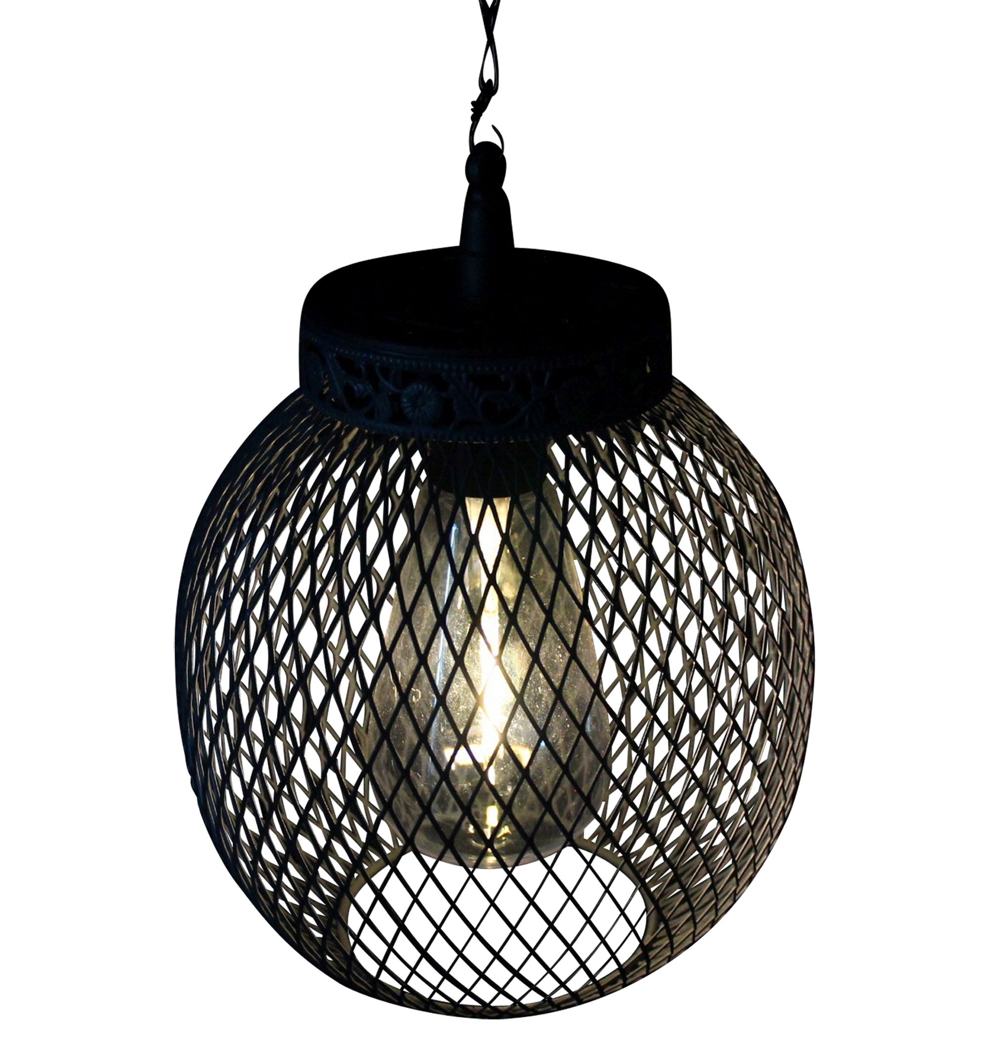 Acheter Lanterne suspendue "solaire"  dans la boutique en ligne de Frank Flechtwaren pour Luminaires de jardin
