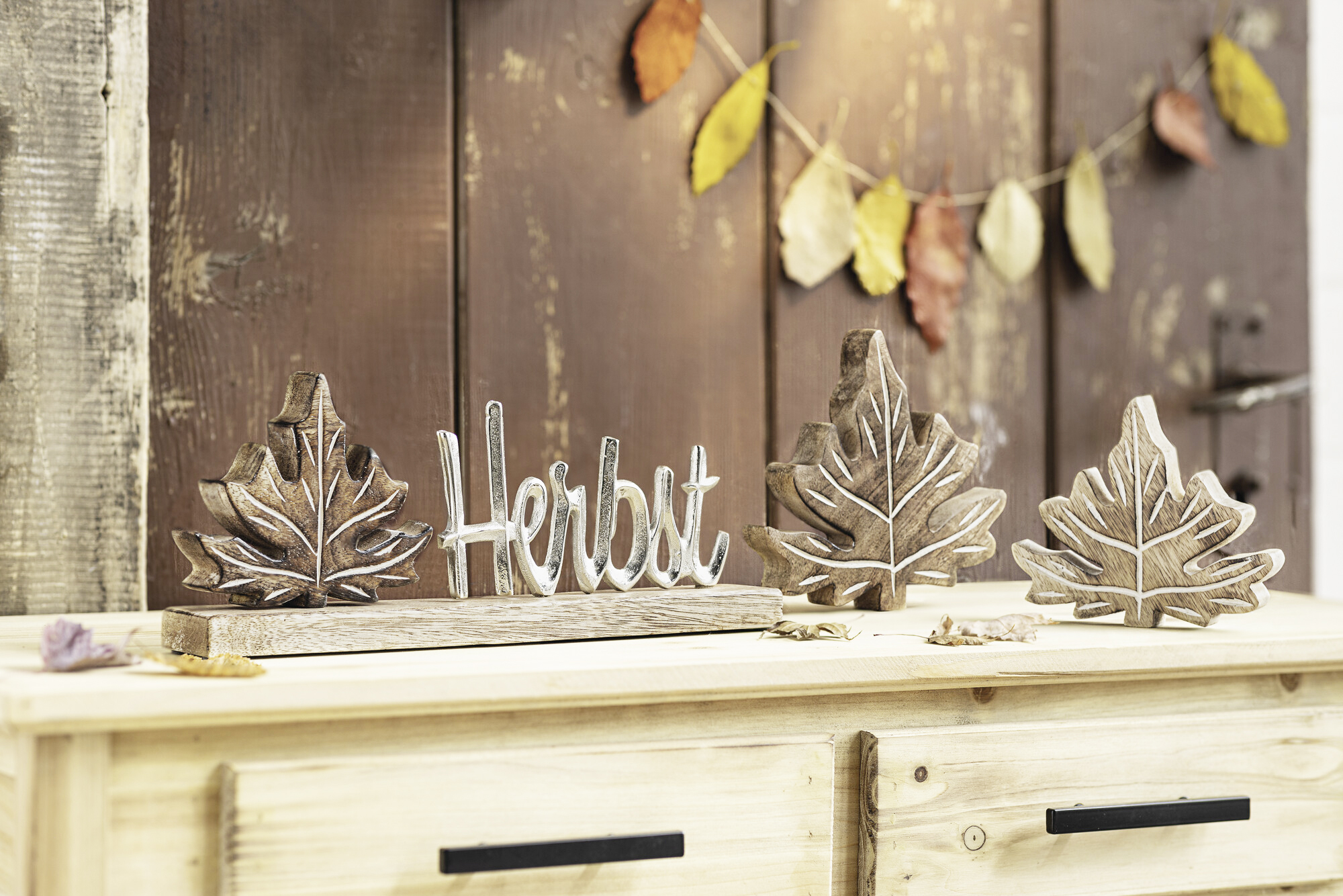 Acheter Lettrage "Herbst"  dans la boutique en ligne de Frank Flechtwaren pour Figurines