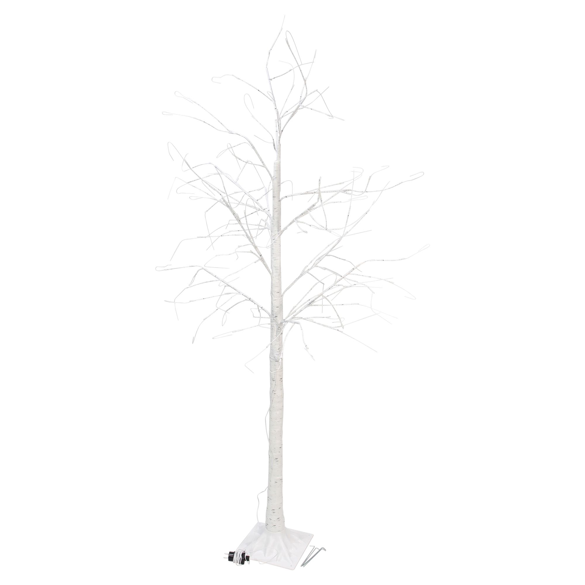 Acheter Grand sapin LED « White Christmas » dans la boutique en ligne de Frank Flechtwaren pour Décoration LED