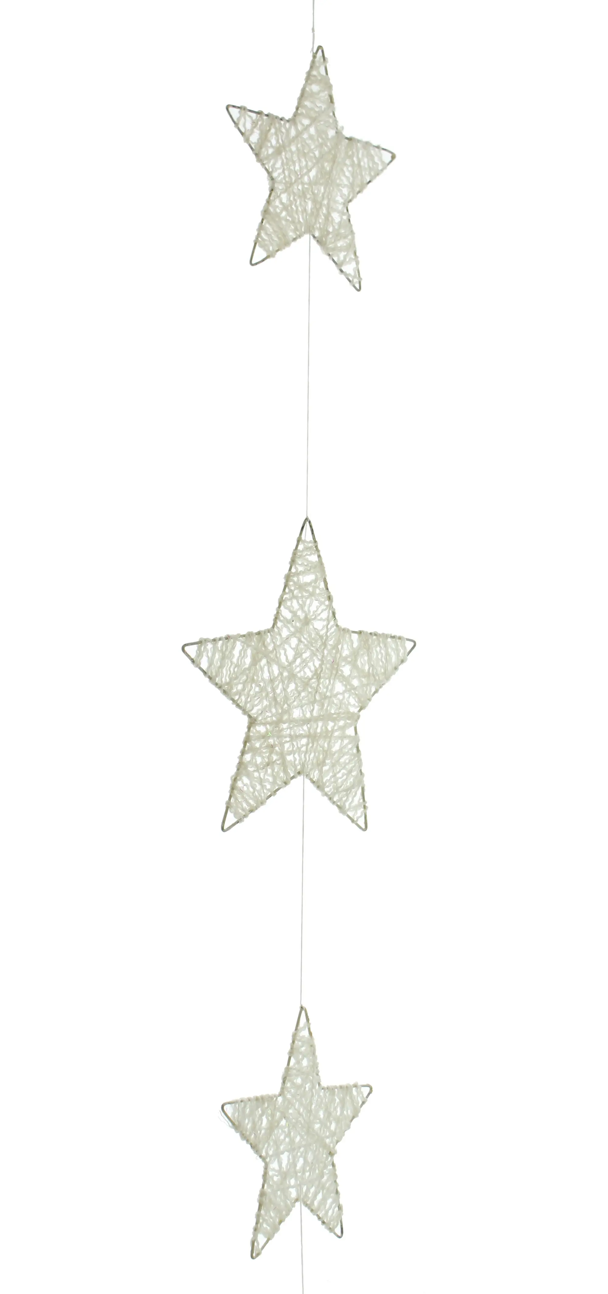 Acheter Guirlande d'étoiles "White"  dans la boutique en ligne de Frank Flechtwaren pour Guirlandes