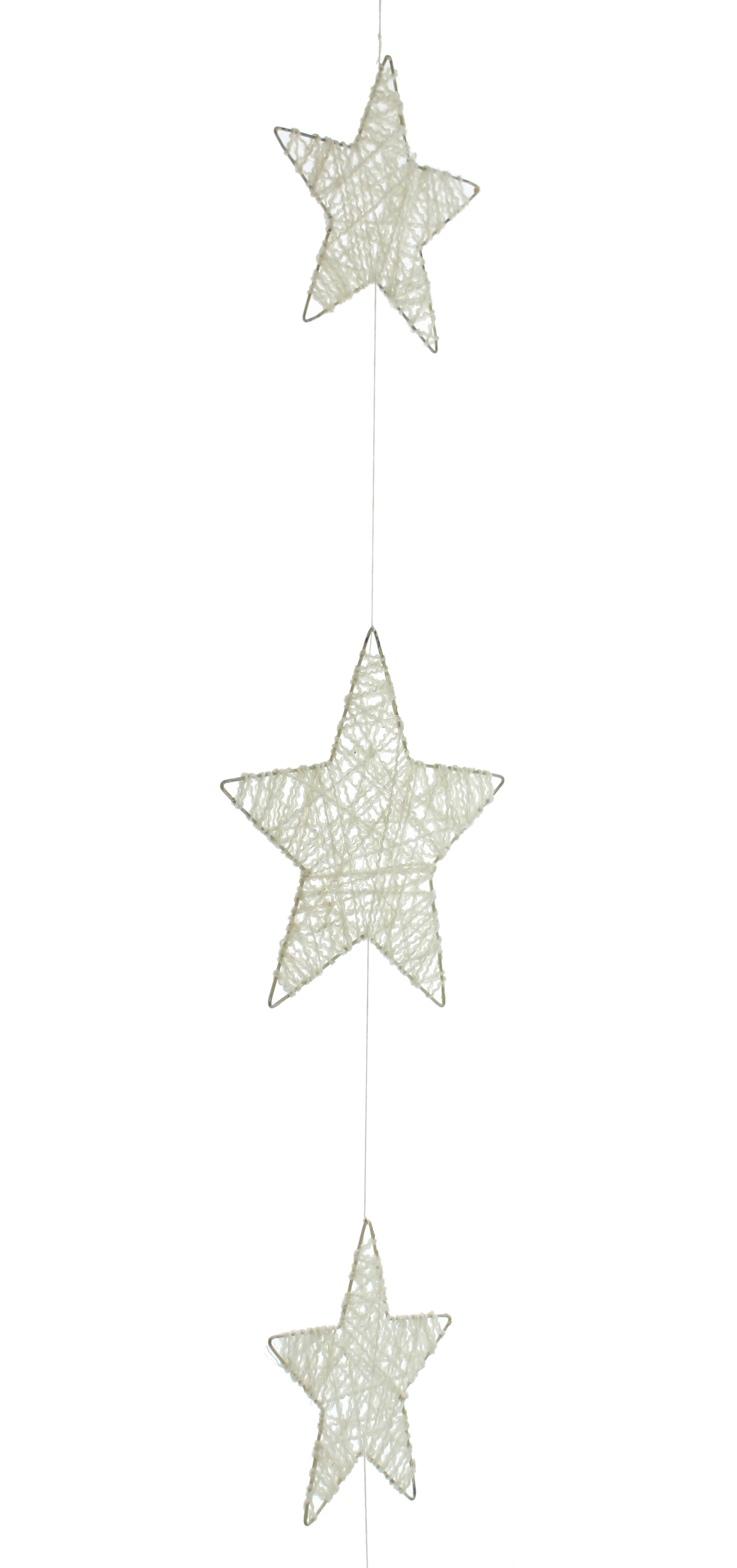 Acheter Guirlande d'étoiles "White"  dans la boutique en ligne de Frank Flechtwaren pour Noël