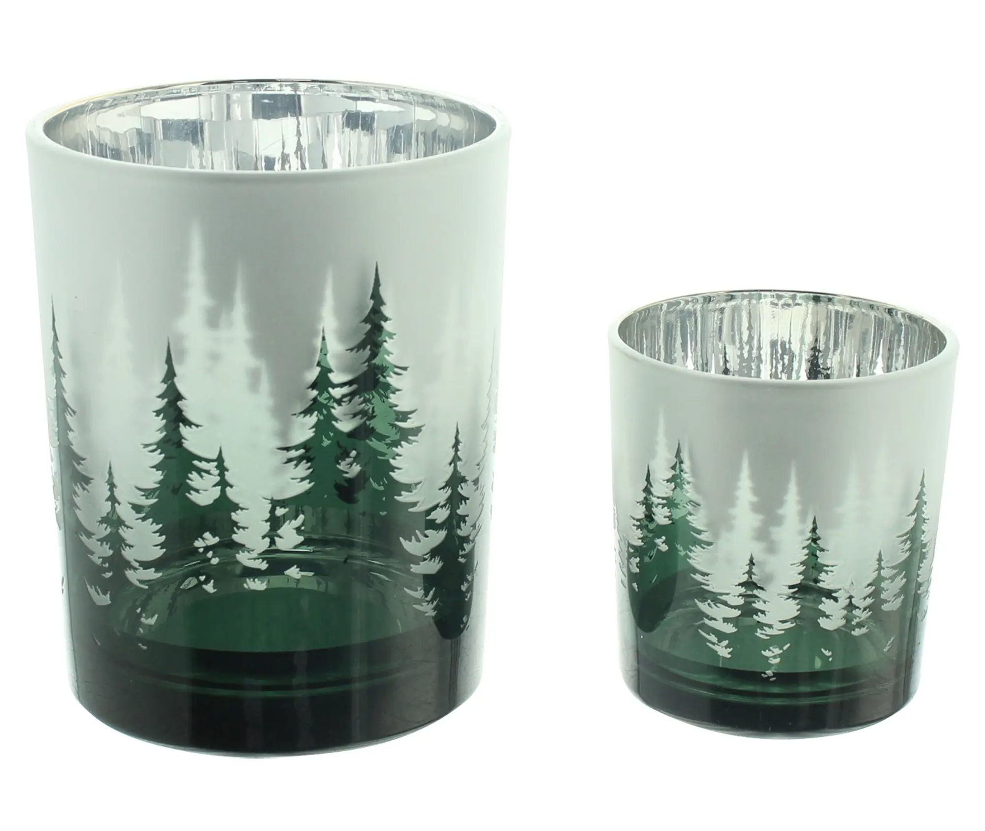Acheter Lot de 2 photophores "forêt"  dans la boutique en ligne de Frank Flechtwaren pour Lanternes