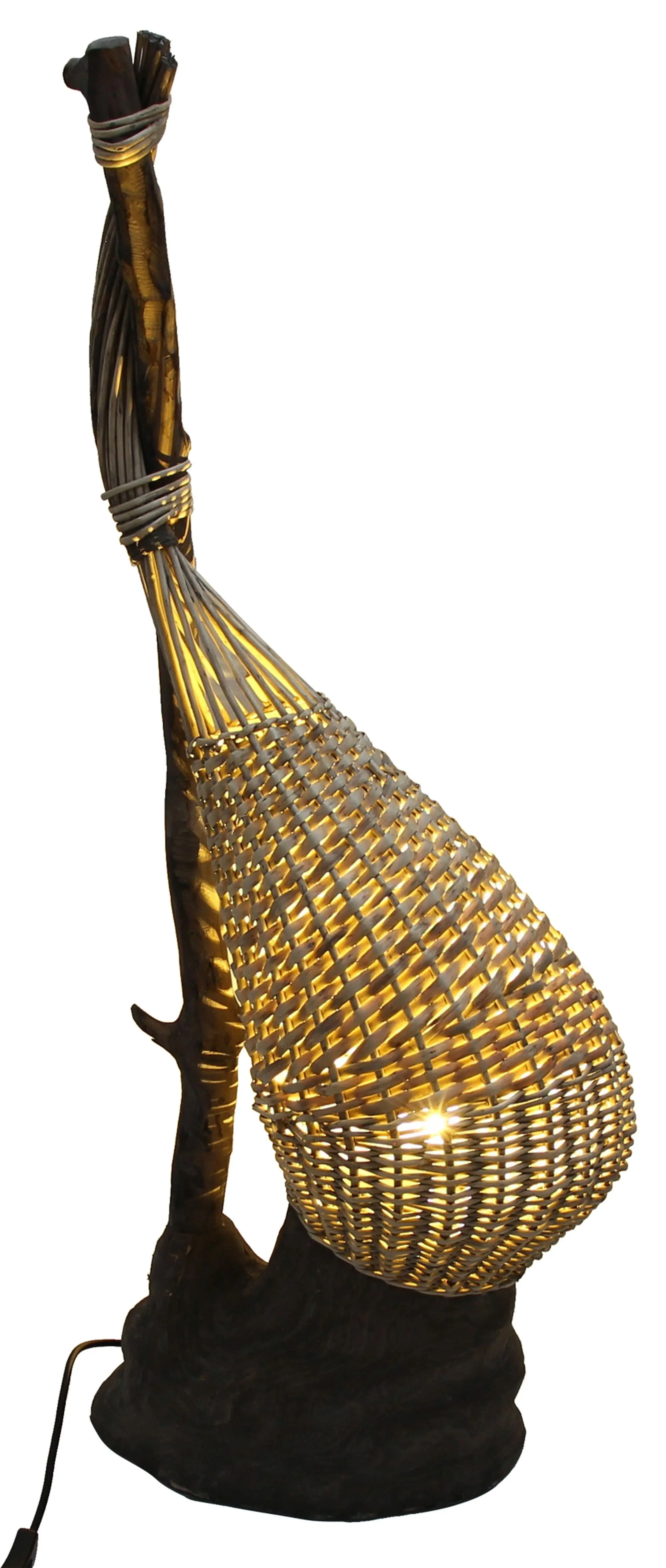 Acheter Lampadaire "enlacé"  dans la boutique en ligne de Frank Flechtwaren pour Salon