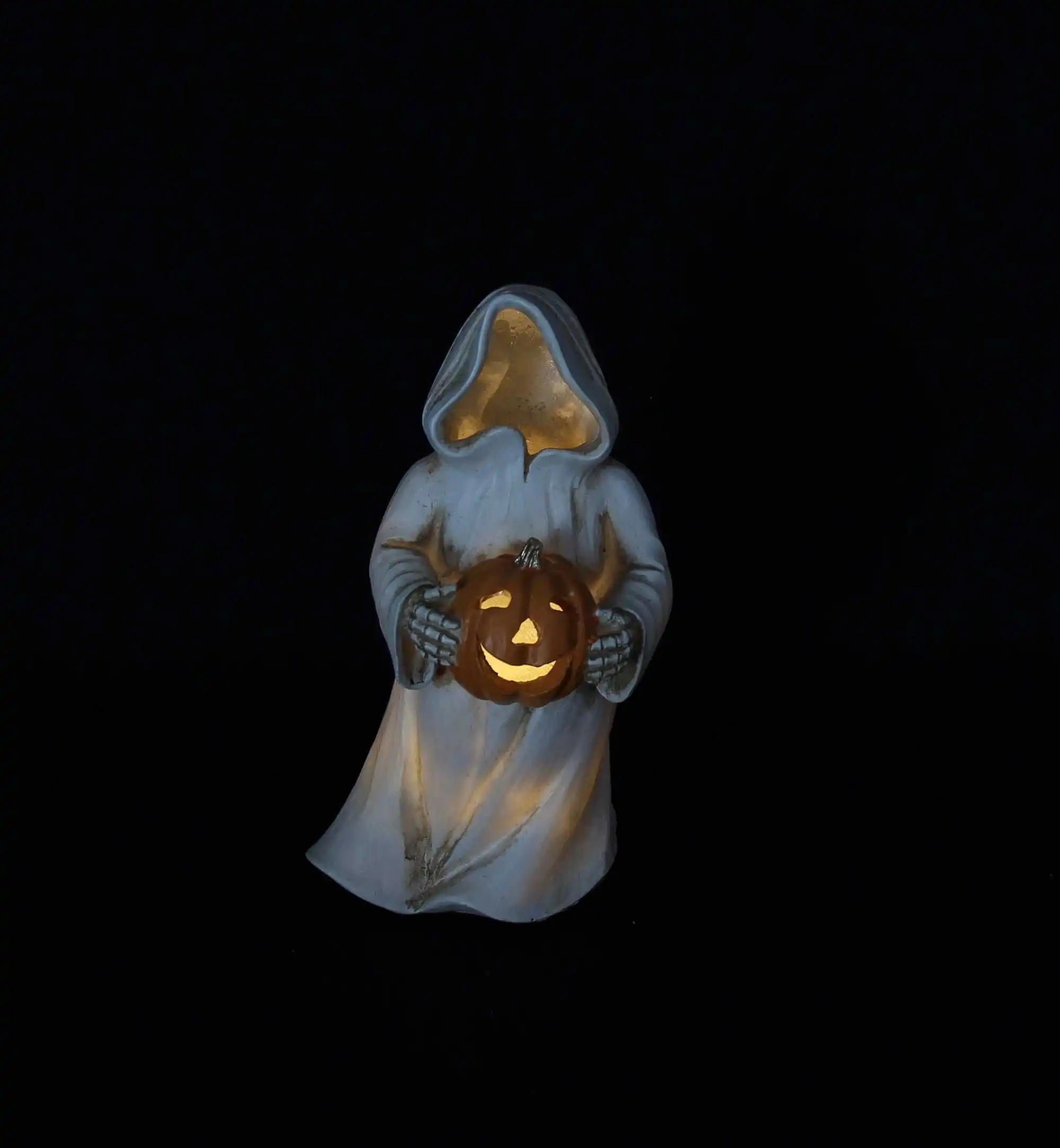 Acheter Fantôme LED "citrouille"  dans la boutique en ligne de Frank Flechtwaren pour Décoration de table LED
