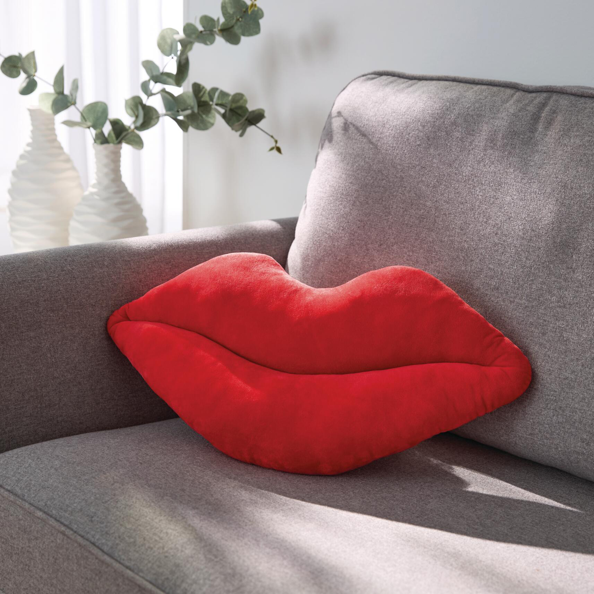 Acheter Coussin décoratif "bisous"  dans la boutique en ligne de Frank Flechtwaren