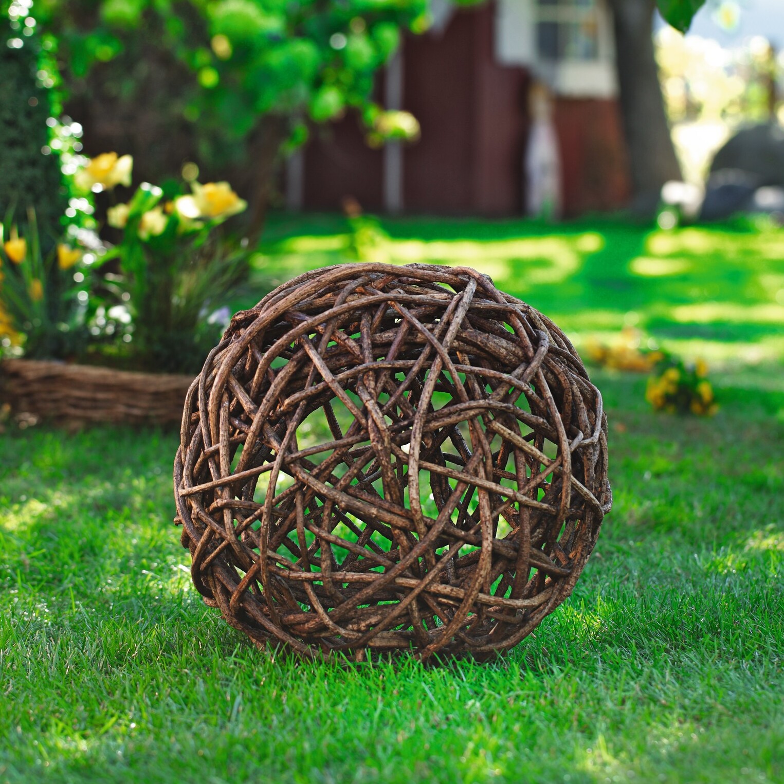 Acheter Boule "bois de vigne"  dans la boutique en ligne de Frank Flechtwaren