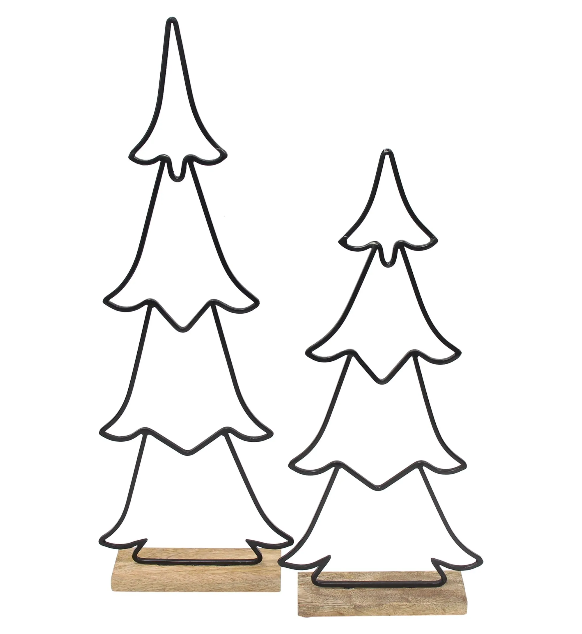 Acheter Sapin décoratif « Grande », 2 lot de set dans la boutique en ligne de Frank Flechtwaren pour Sapins