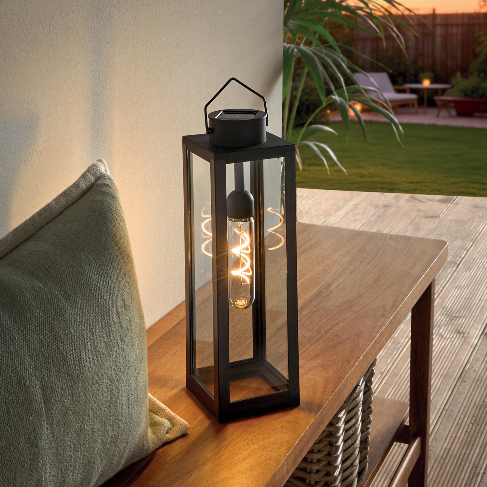 Acheter Lampe solaire LED "Lanterne"  dans la boutique en ligne de Frank Flechtwaren