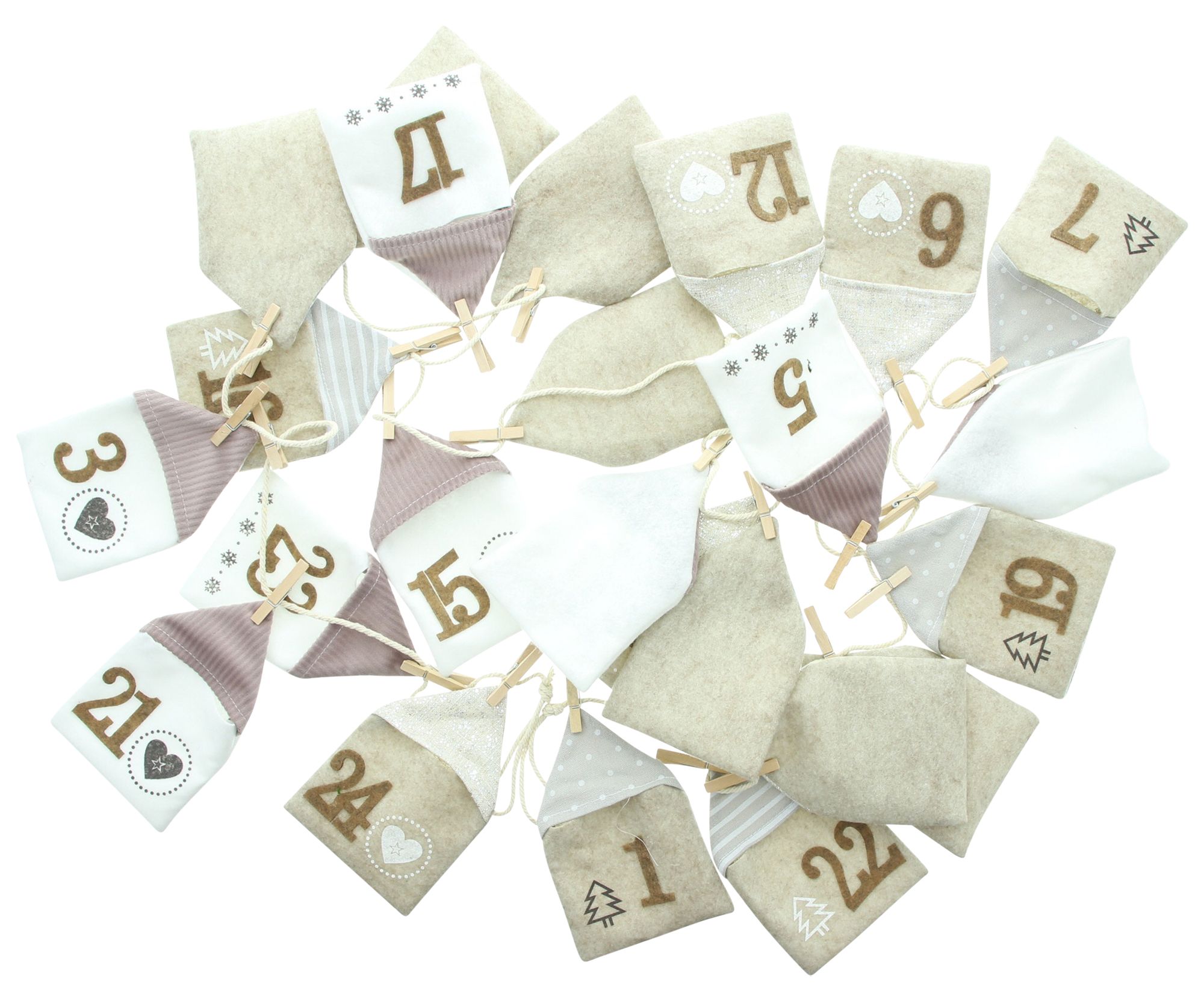 Acheter Calendrier de l'Avent "maisons de Noël"  dans la boutique en ligne de Frank Flechtwaren pour Automne