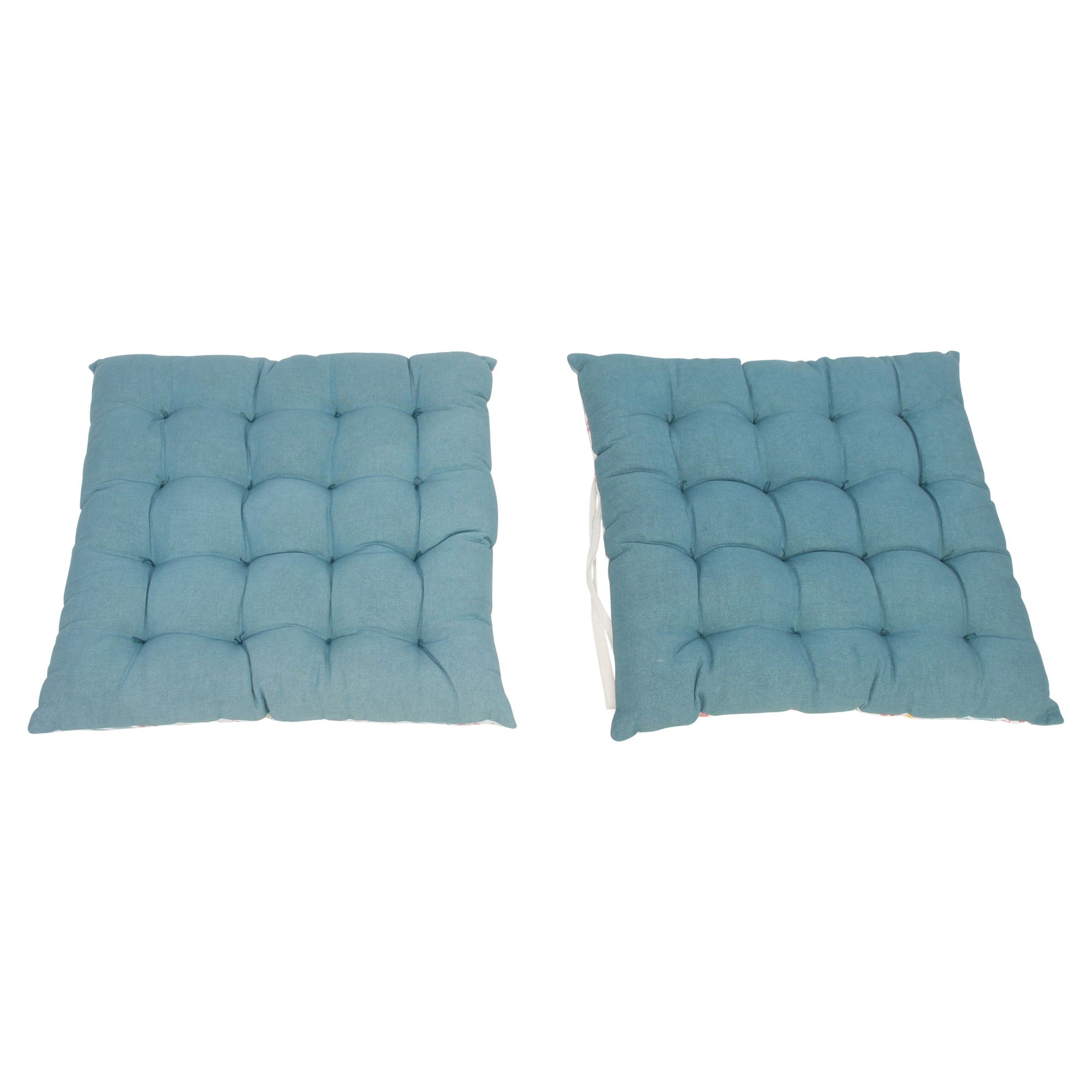 Acheter Lot de 2 coussins d'assise "Blossom"  dans la boutique en ligne de Frank Flechtwaren pour Nouvel arrivage