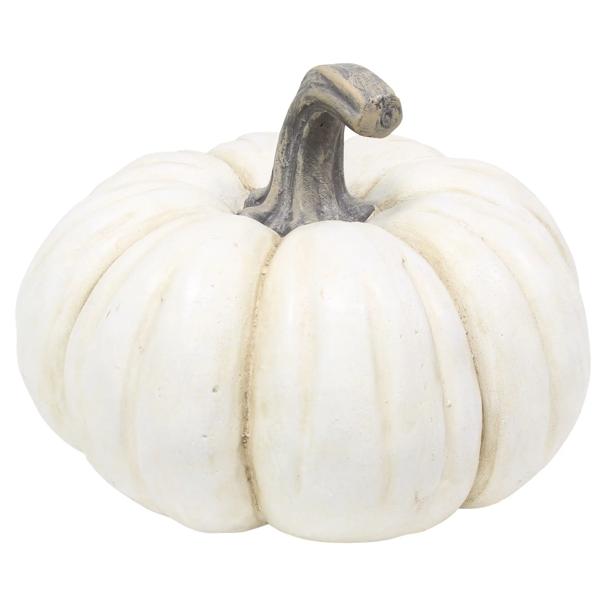Acheter Citrouille décorative « White Pumpkin » dans la boutique en ligne de Frank Flechtwaren pour Citrouilles