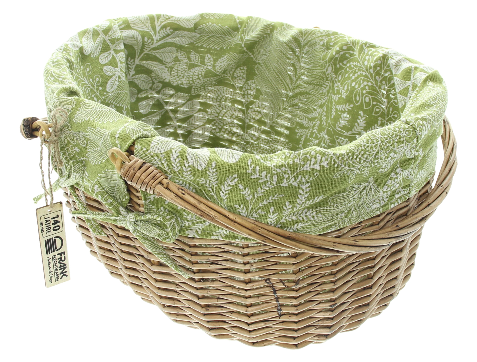 Acheter Panier à courses "feuillage"  dans la boutique en ligne de Frank Flechtwaren pour Paniers de présentation