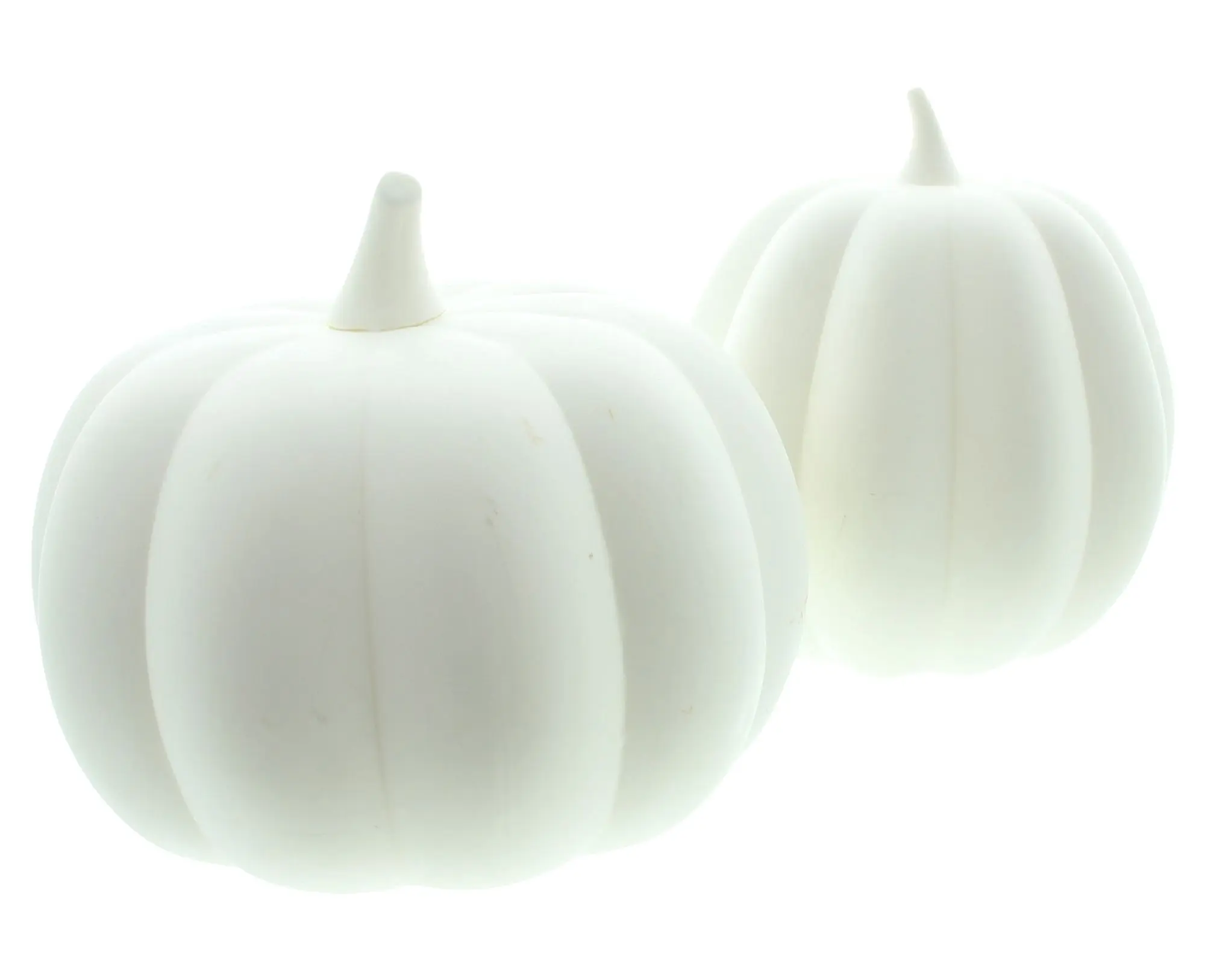 Acheter Lot de 2 citrouilles "White"  dans la boutique en ligne de Frank Flechtwaren pour Citrouilles