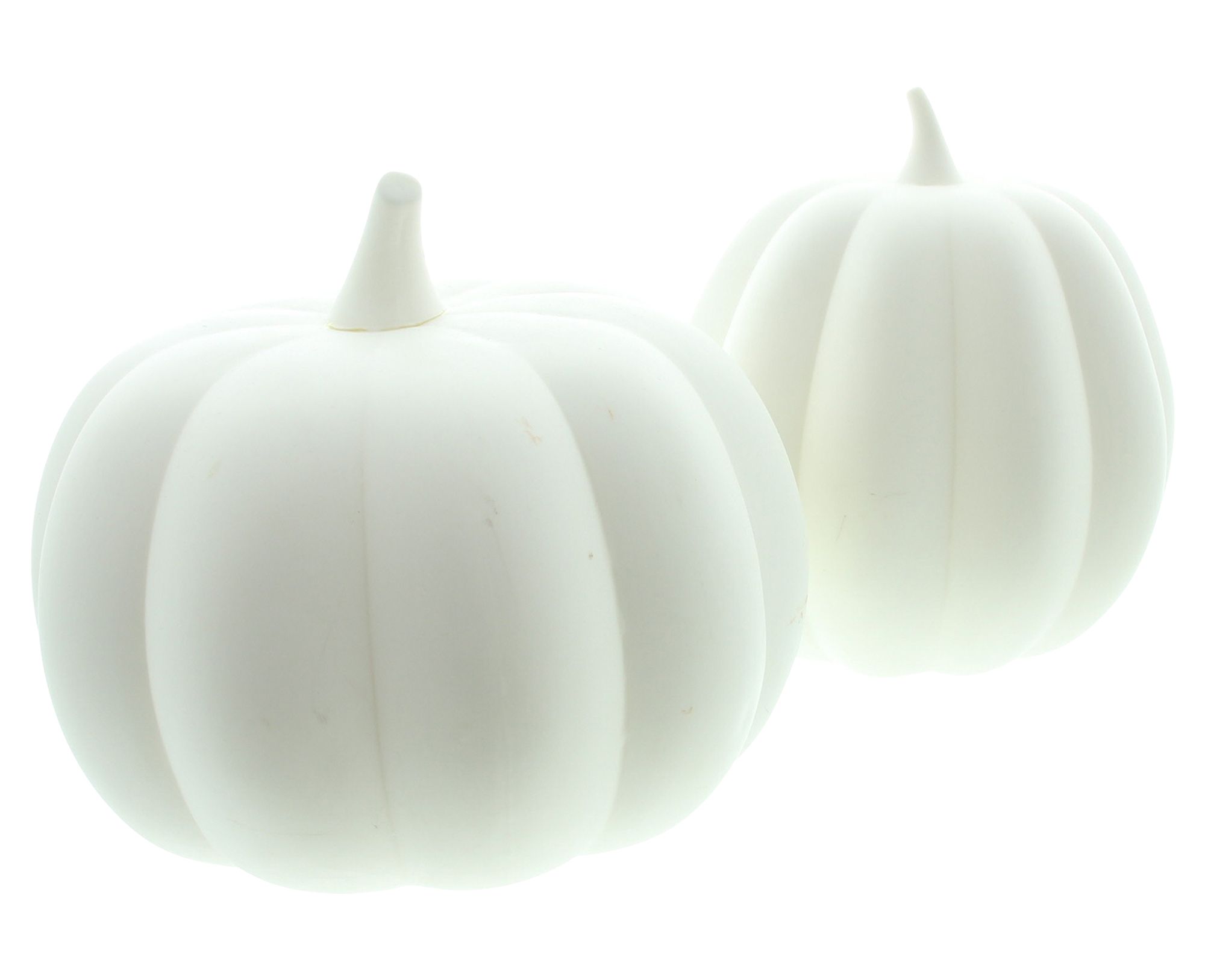 Acheter Lot de 2 citrouilles "White"  dans la boutique en ligne de Frank Flechtwaren pour Citrouilles