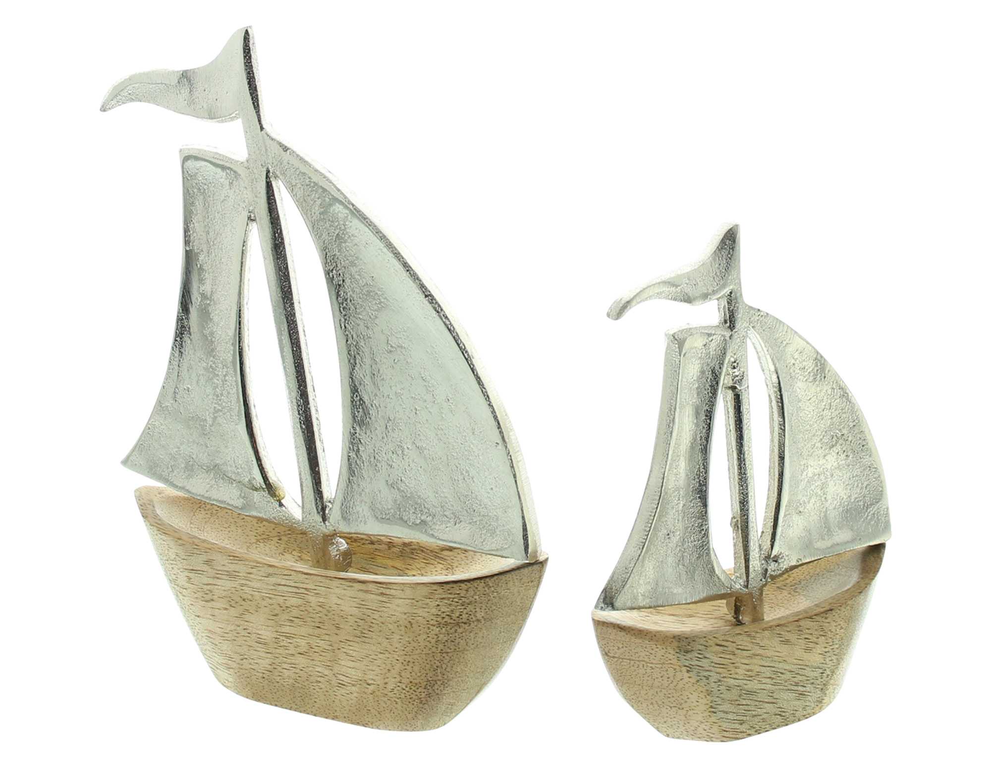Acheter Lot de 2 voiliers "Sailing"  dans la boutique en ligne de Frank Flechtwaren pour Figurines décoratives