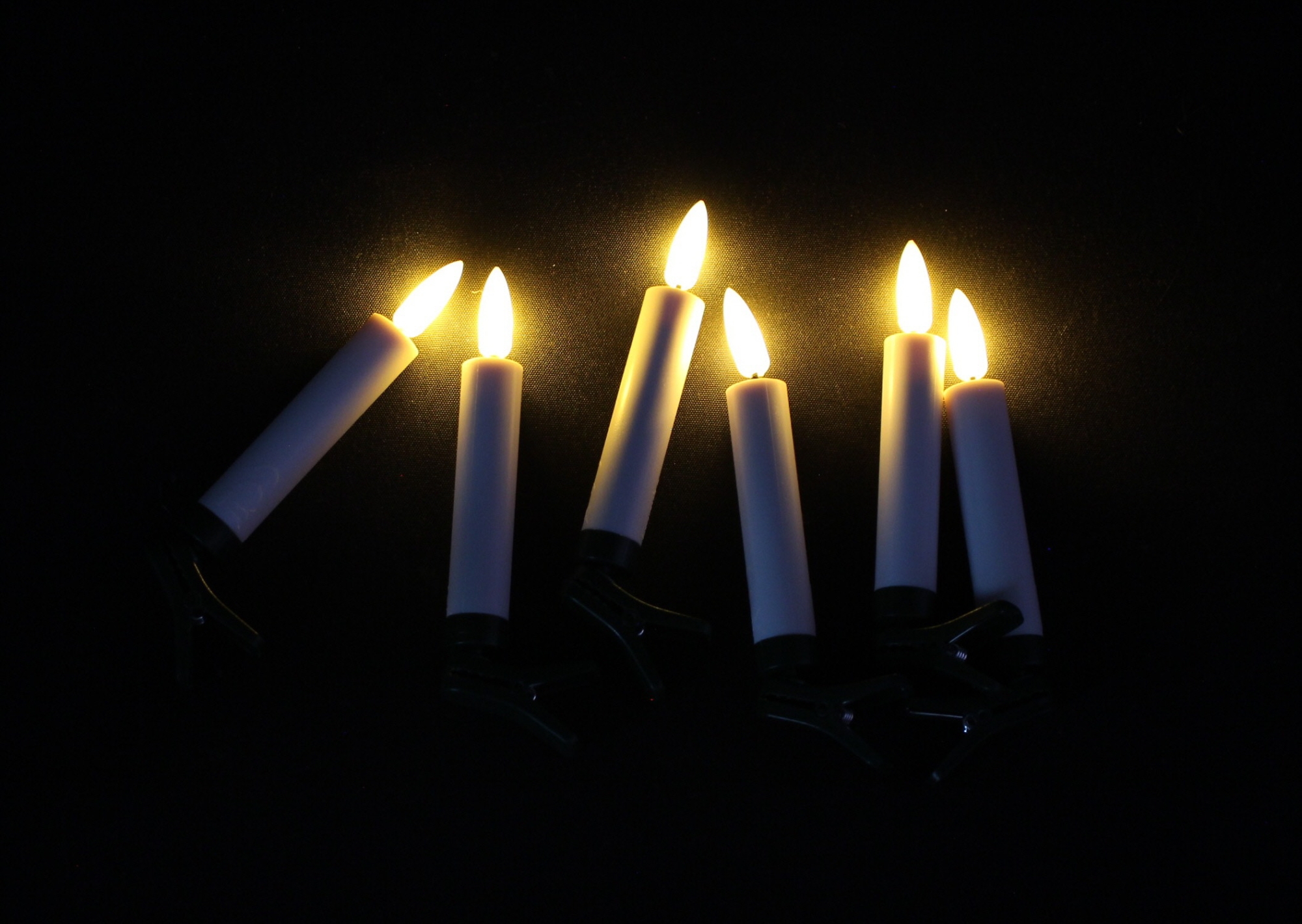 Acheter Bougie LED "Arbre de Noël", 7 pcs.  dans la boutique en ligne de Frank Flechtwaren pour Noël