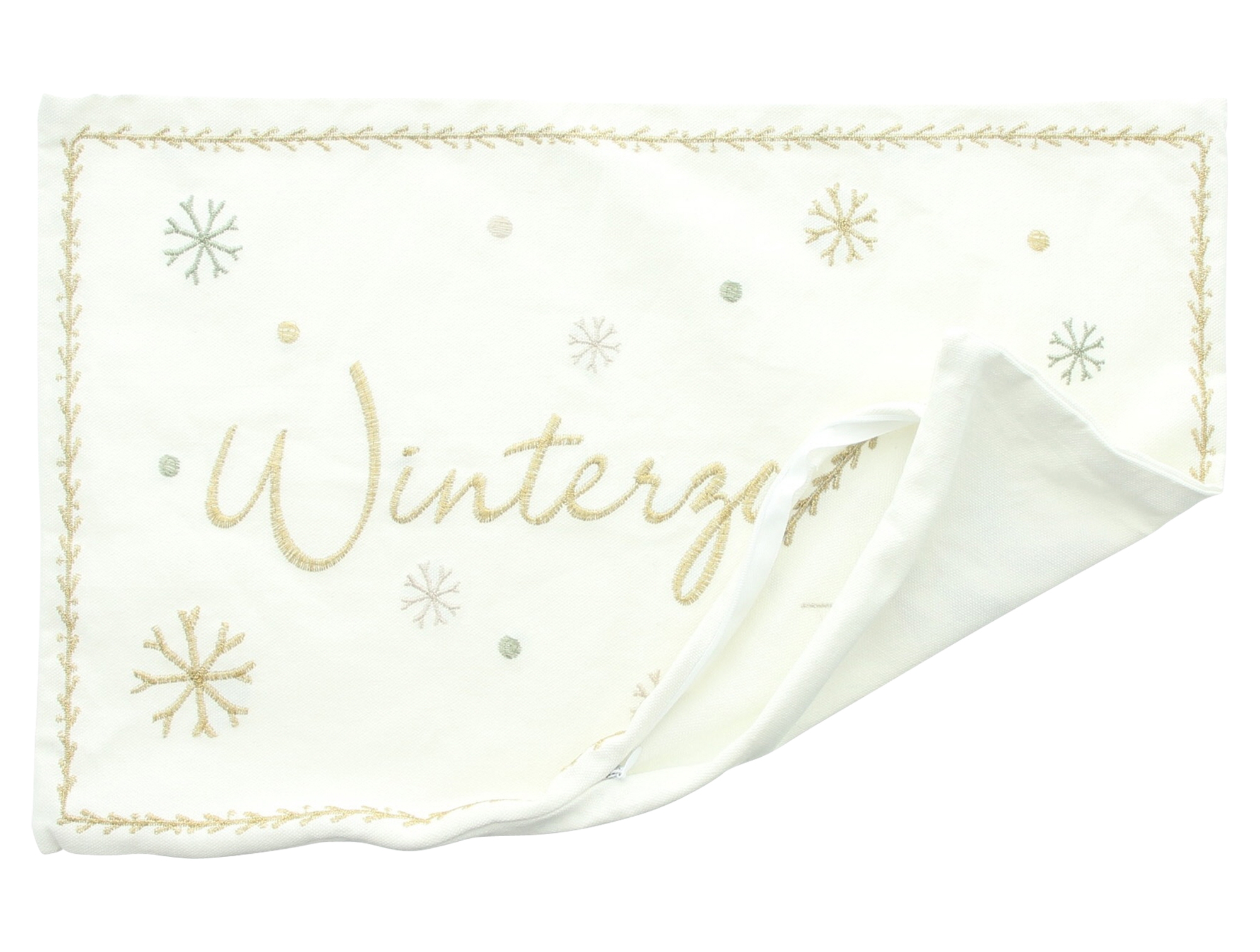 Acheter Housse de coussin "Winterzauber"  dans la boutique en ligne de Frank Flechtwaren pour Coussins &amp; remplissages