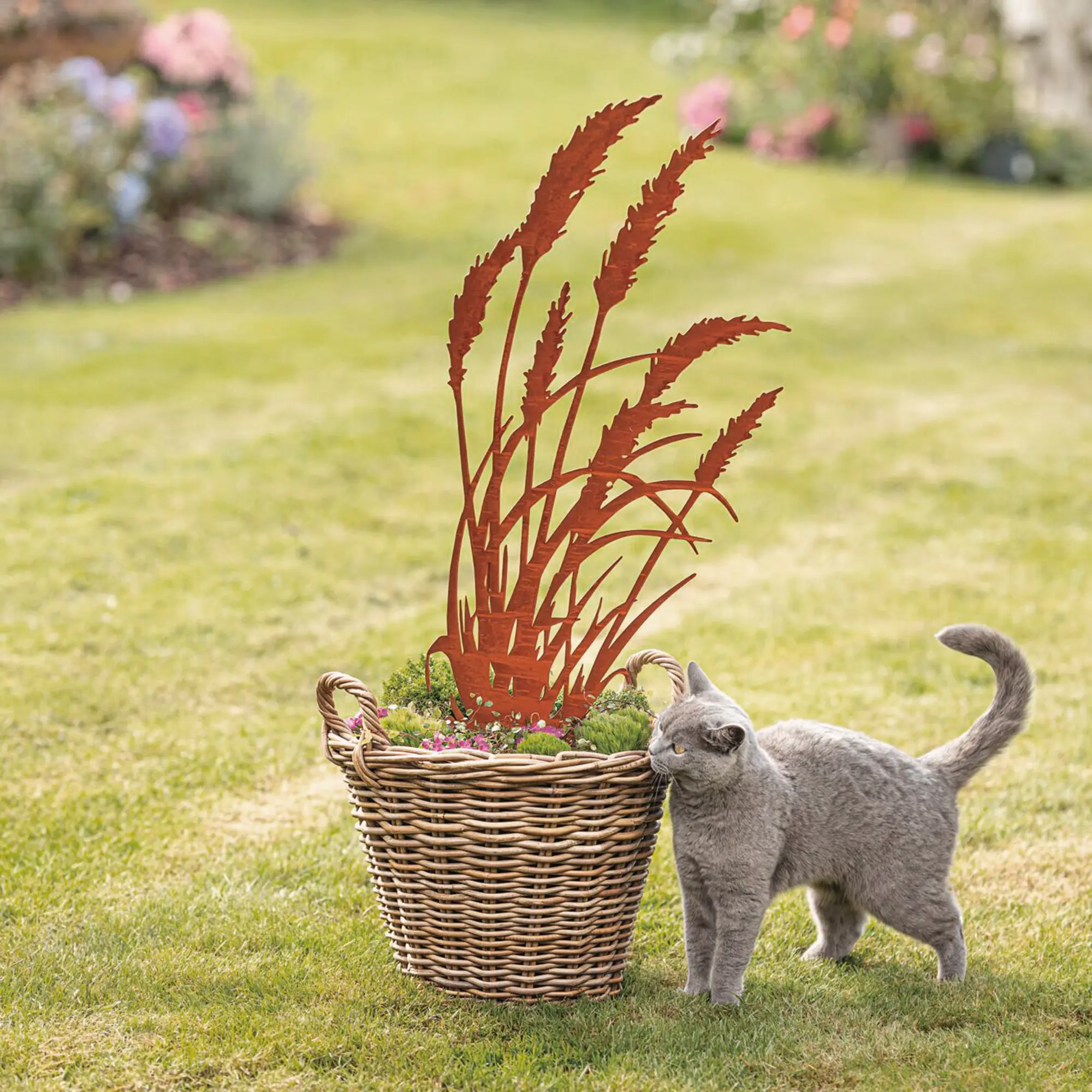 Acheter Pic de jardin "roseau"  dans la boutique en ligne de Frank Flechtwaren