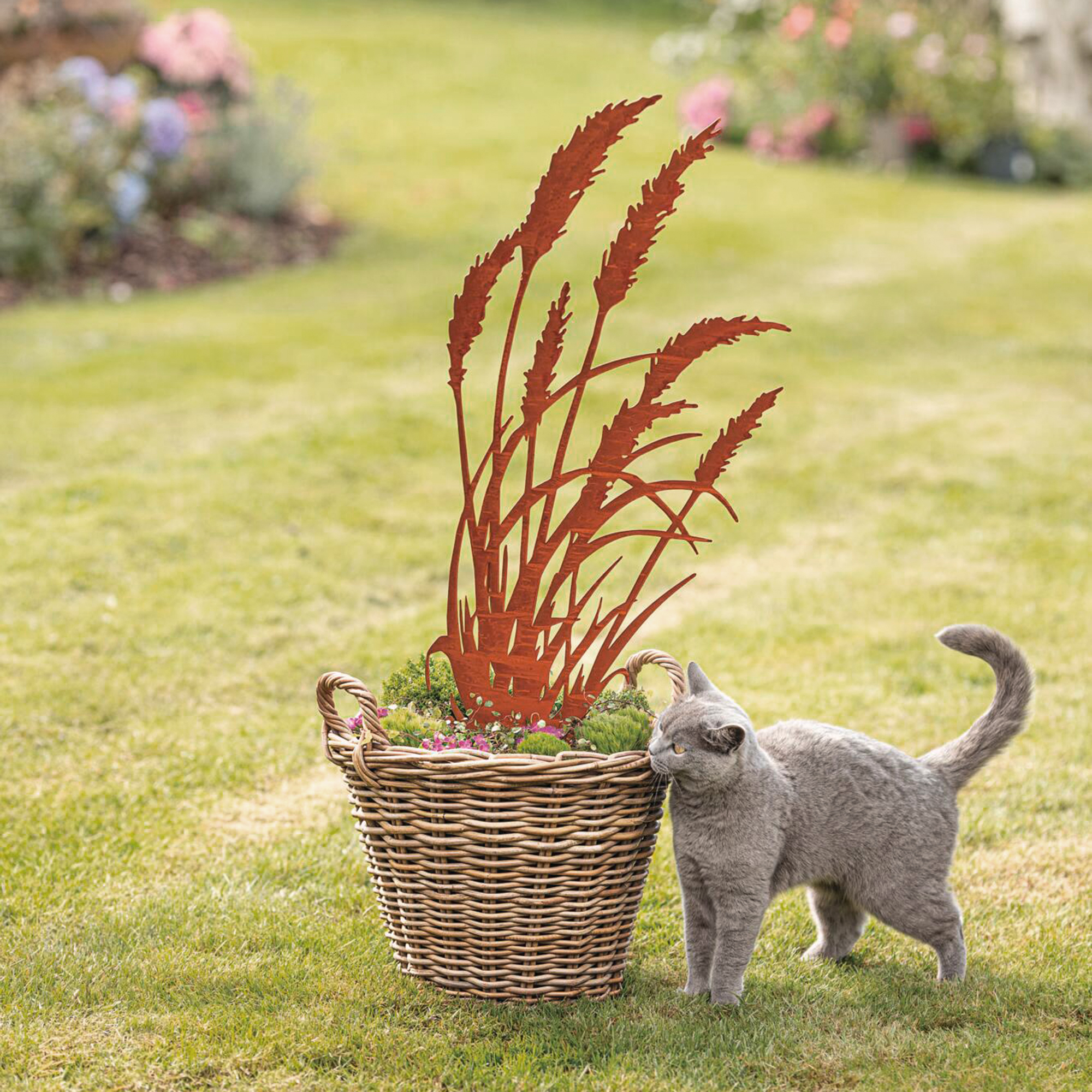 Acheter Pic de jardin "roseau"  dans la boutique en ligne de Frank Flechtwaren pour Pics de jardin