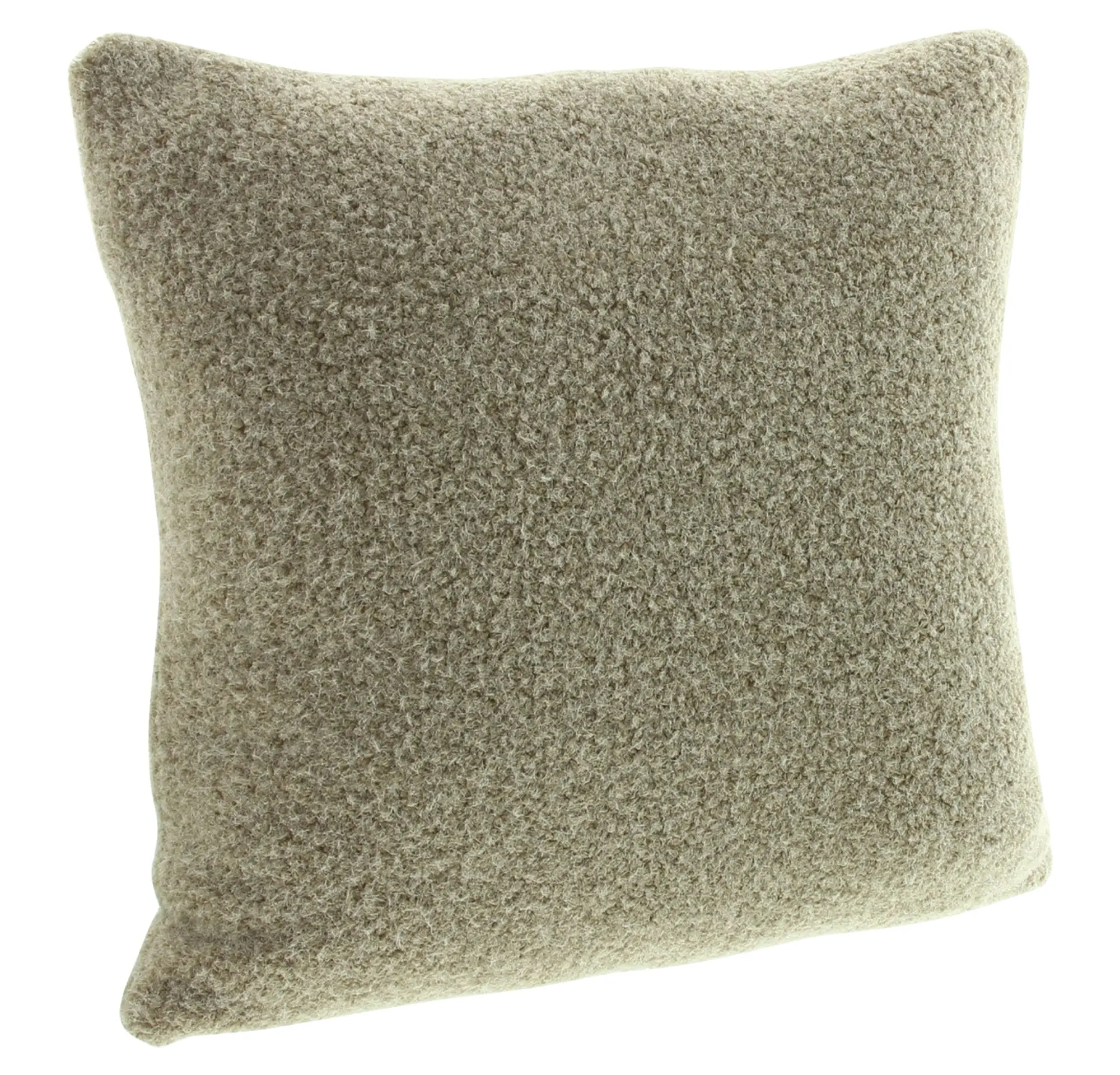 Acheter Housse de coussin « Effet laine beige » dans la boutique en ligne de Frank Flechtwaren pour Remplissages