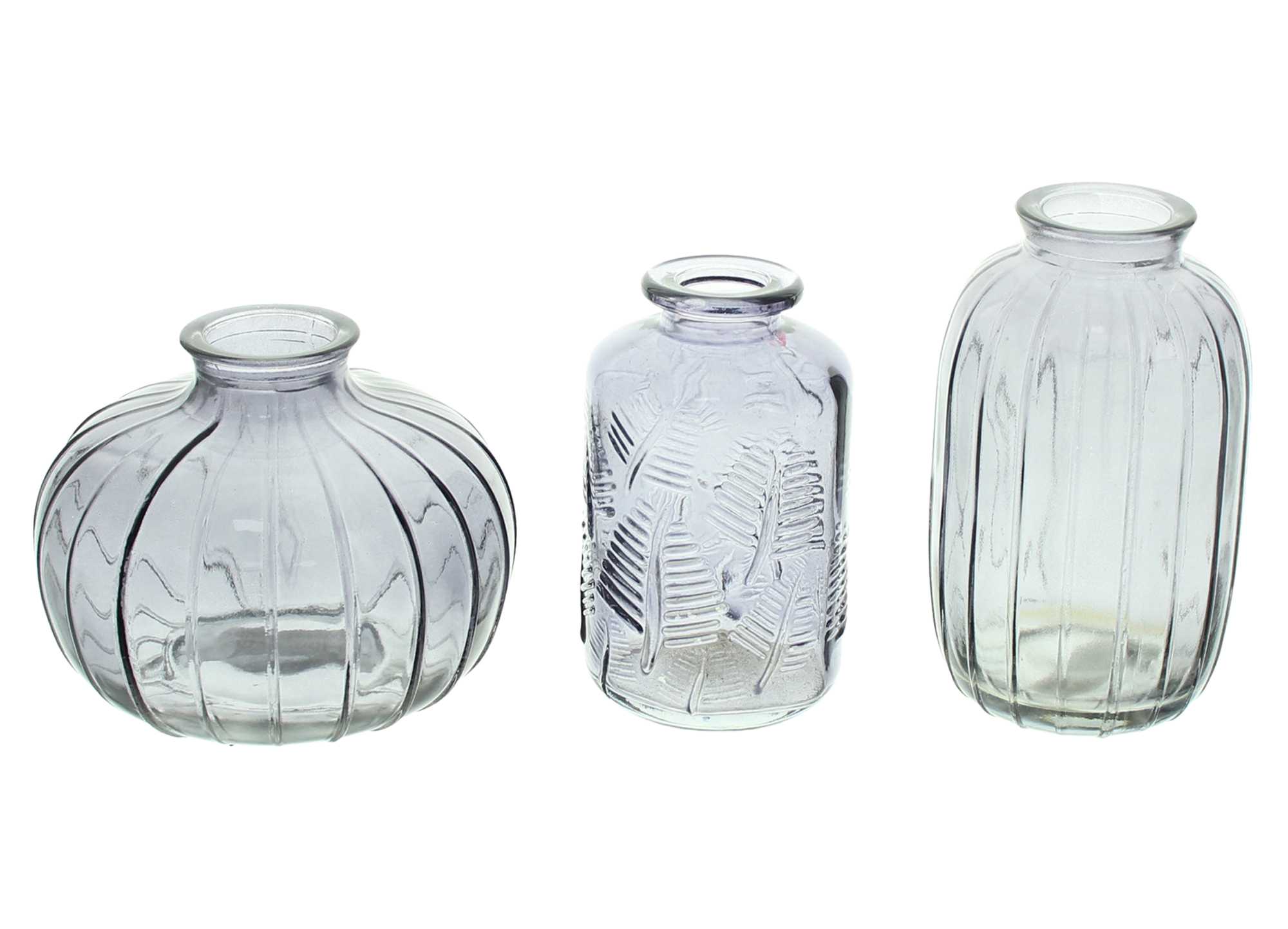 Acheter Lot de 3 vases décoratifs "gris"  dans la boutique en ligne de Frank Flechtwaren