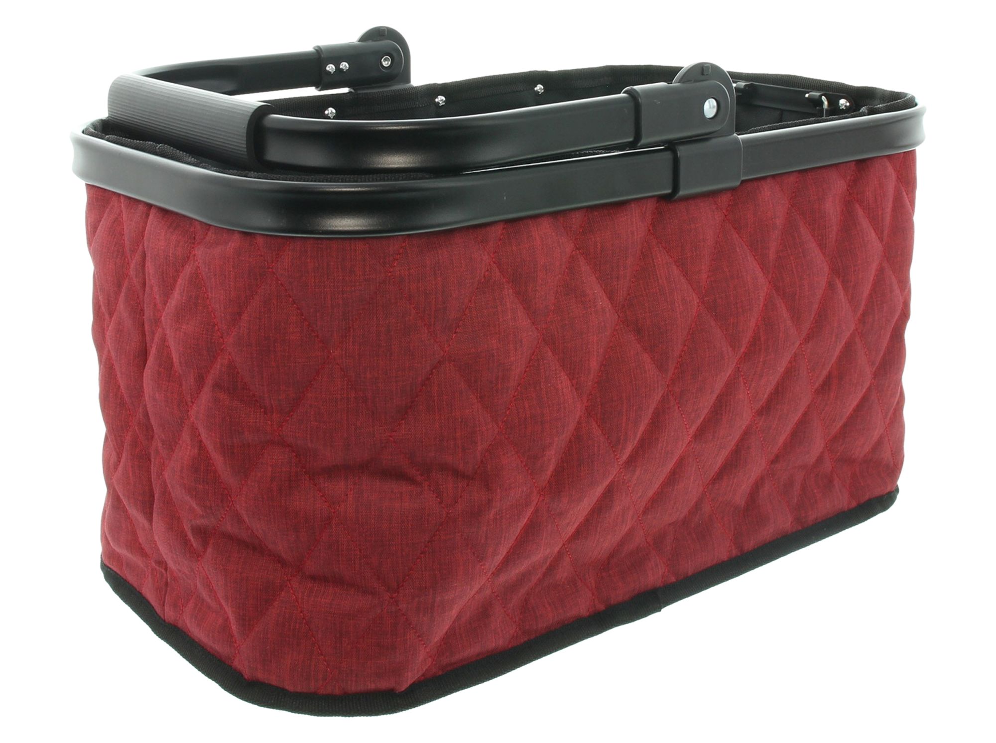 Acheter Panier à provisions « Quilted Red » dans la boutique en ligne de Frank Flechtwaren pour Cuisine