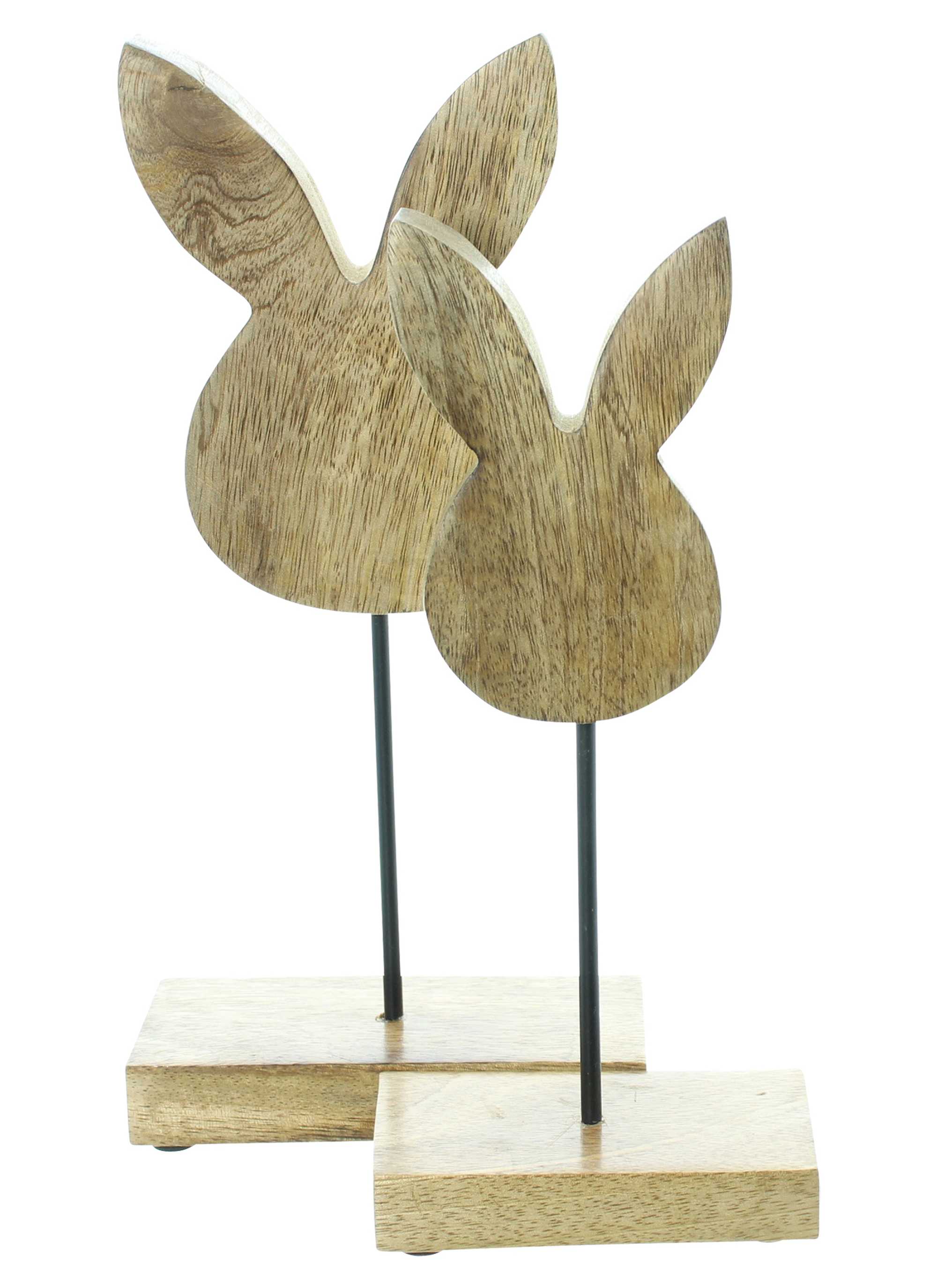 Acheter Lot de 2 décorations de Pâques "lapin"  dans la boutique en ligne de Frank Flechtwaren pour Pâques