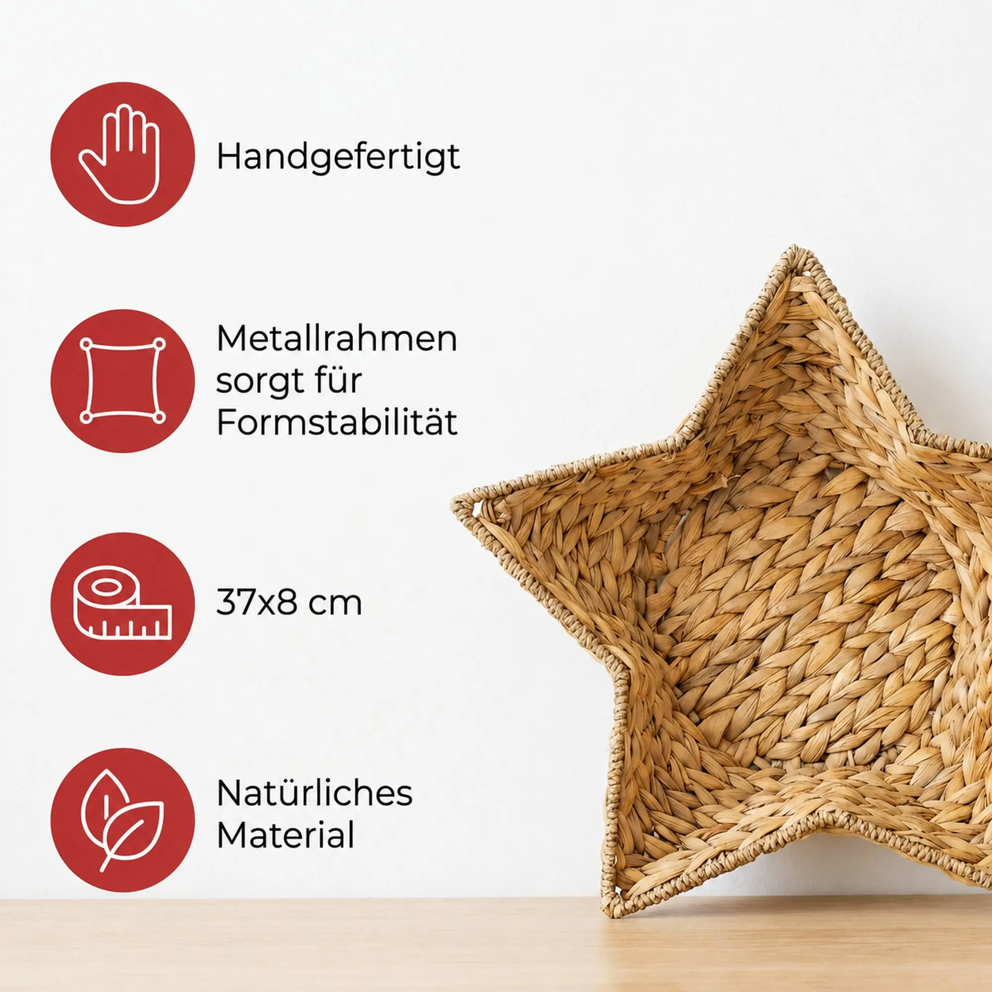 Acheter Coupe "étoile"  dans la boutique en ligne de Frank Flechtwaren pour Étoiles