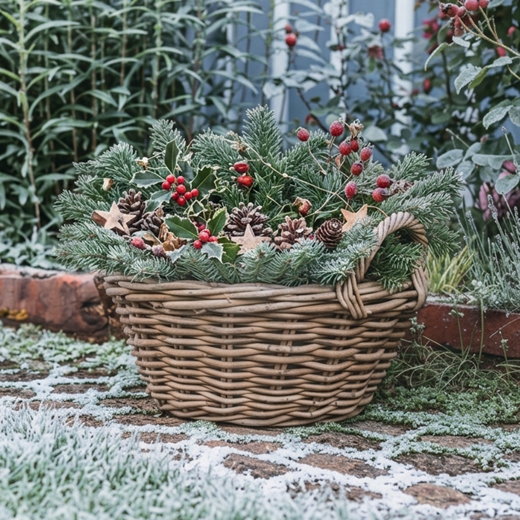 Acheter Corbeille à plantes "rotin", GM  dans la boutique en ligne de Frank Flechtwaren