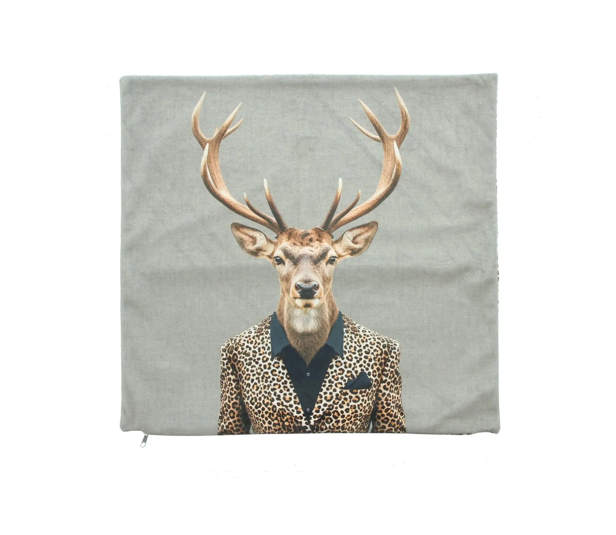 Acheter Housse de coussin "Cerf Léo"  dans la boutique en ligne de Frank Flechtwaren pour Imprimé animalier