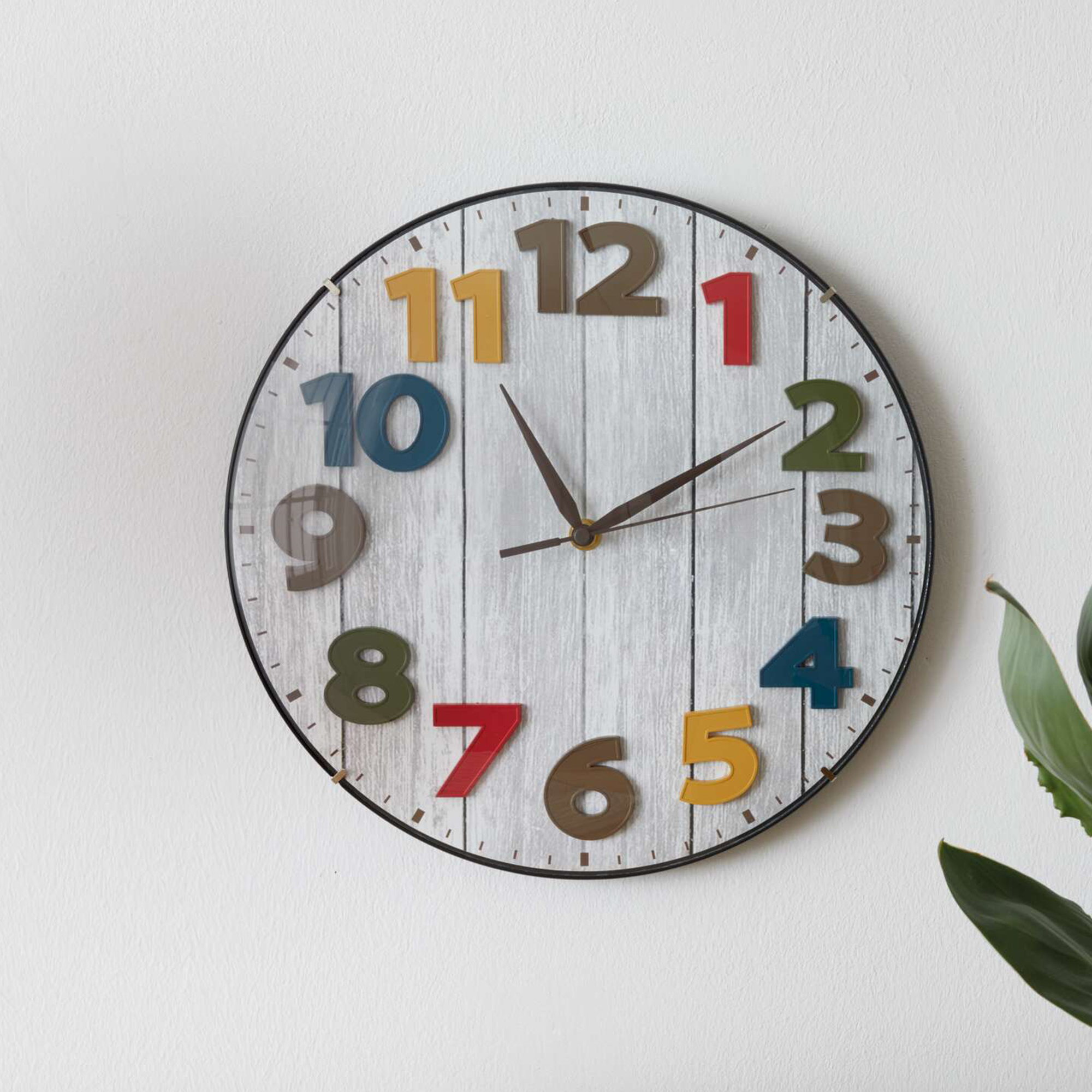 Acheter Horloge murale "Colorful"  dans la boutique en ligne de Frank Flechtwaren