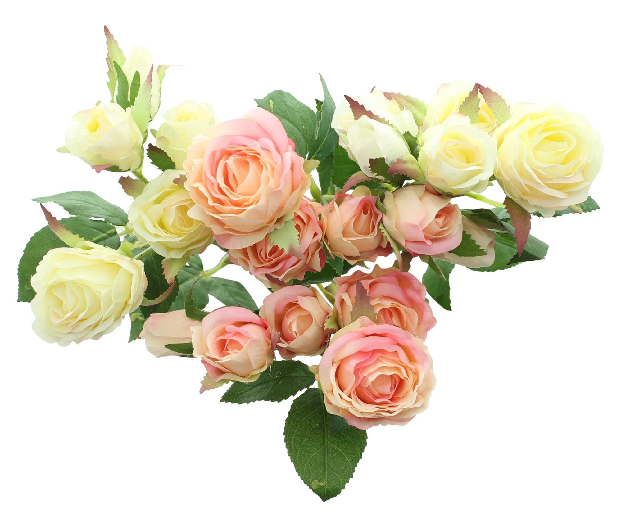 Acheter Lot de 4 fleurs synthétiques "amour de roses"  dans la boutique en ligne de Frank Flechtwaren pour Pâques