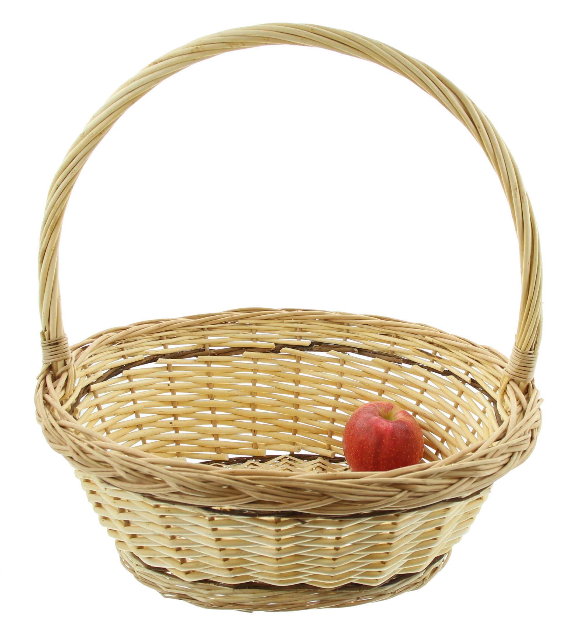 Acheter Panier à anse "tresse", GM  dans la boutique en ligne de Frank Flechtwaren pour Paniers cadeaux