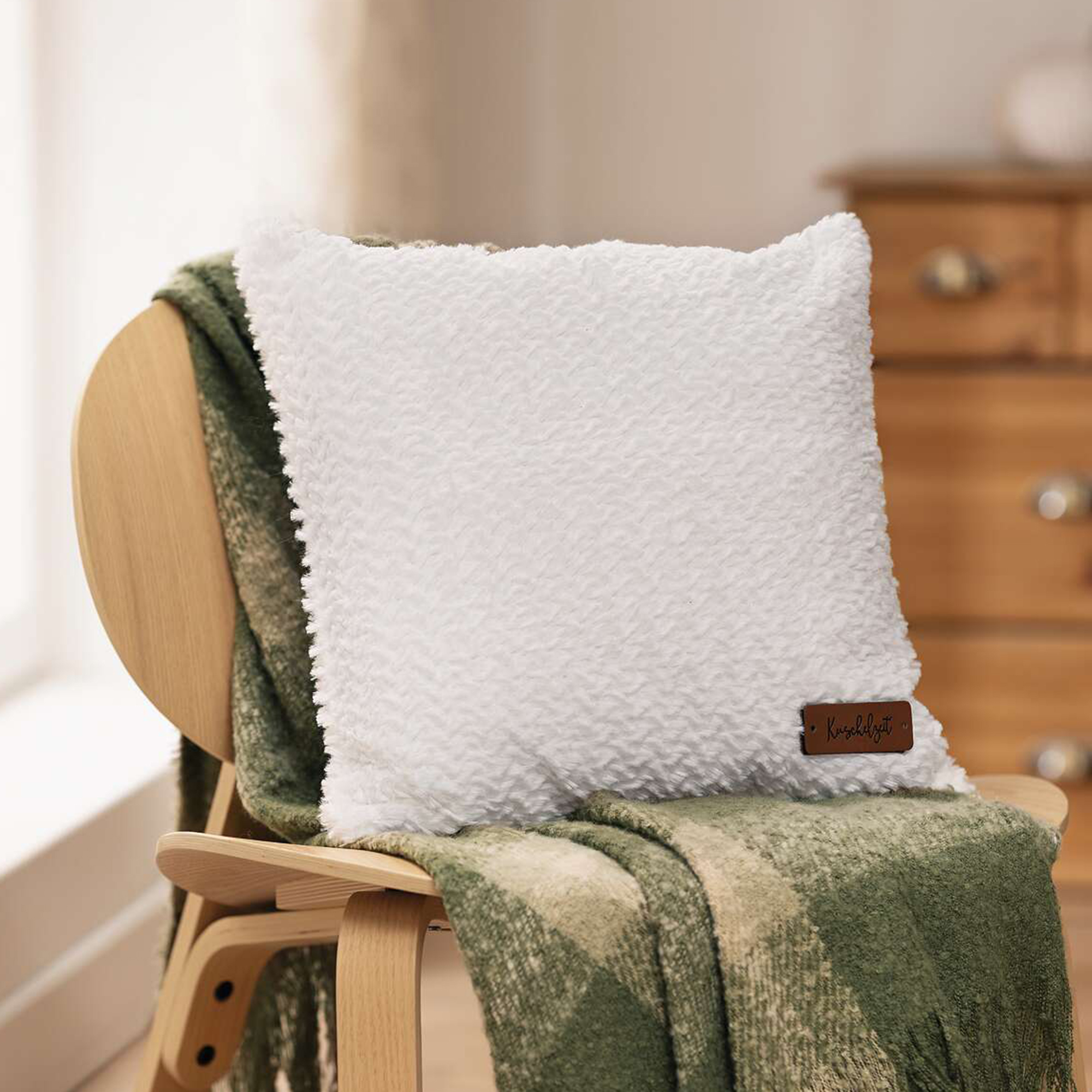 Acheter Housse de coussin "moments câlins"  dans la boutique en ligne de Frank Flechtwaren