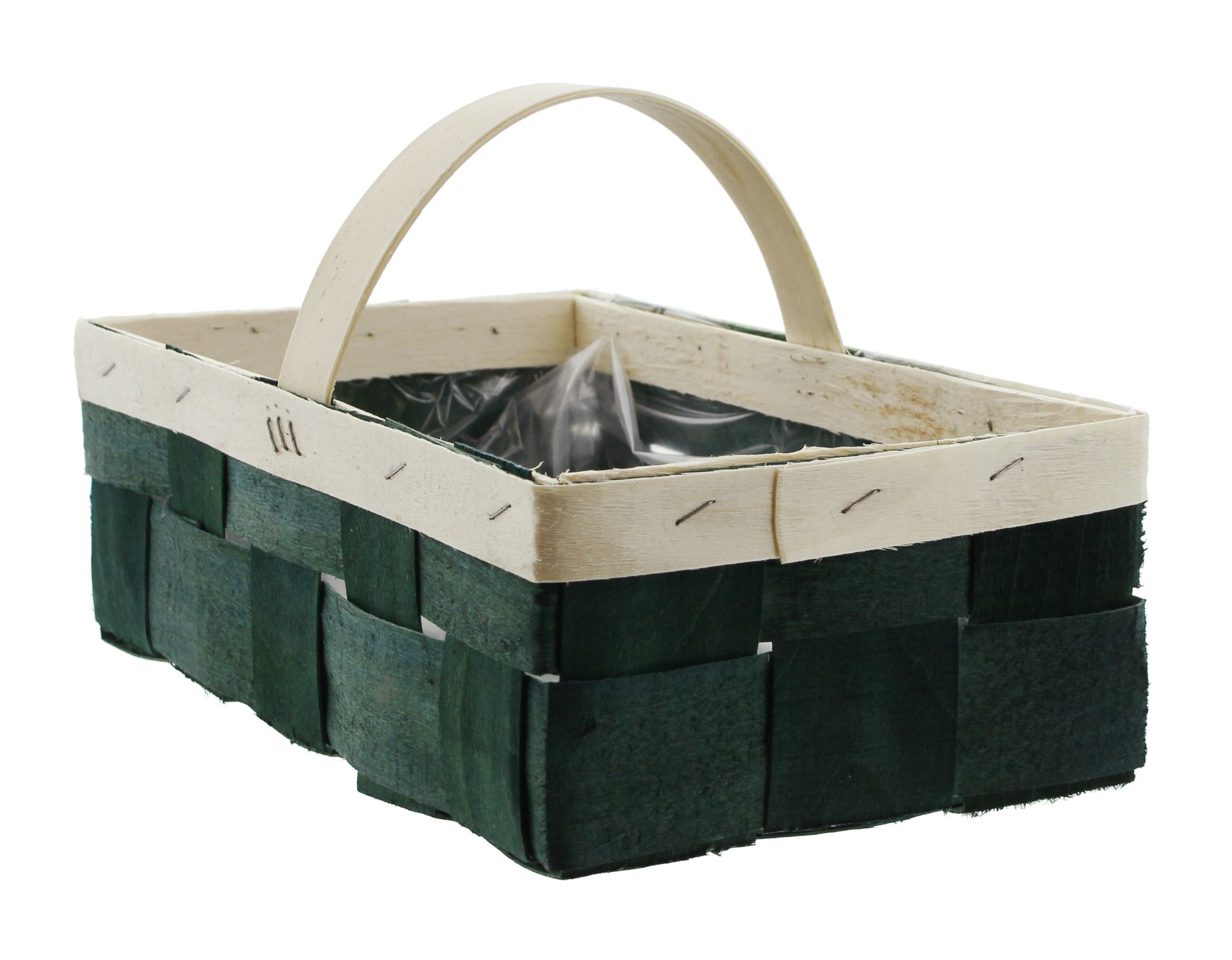 Acheter Panier à ance "teint", vert  dans la boutique en ligne de Frank Flechtwaren pour Corbeilles en osier