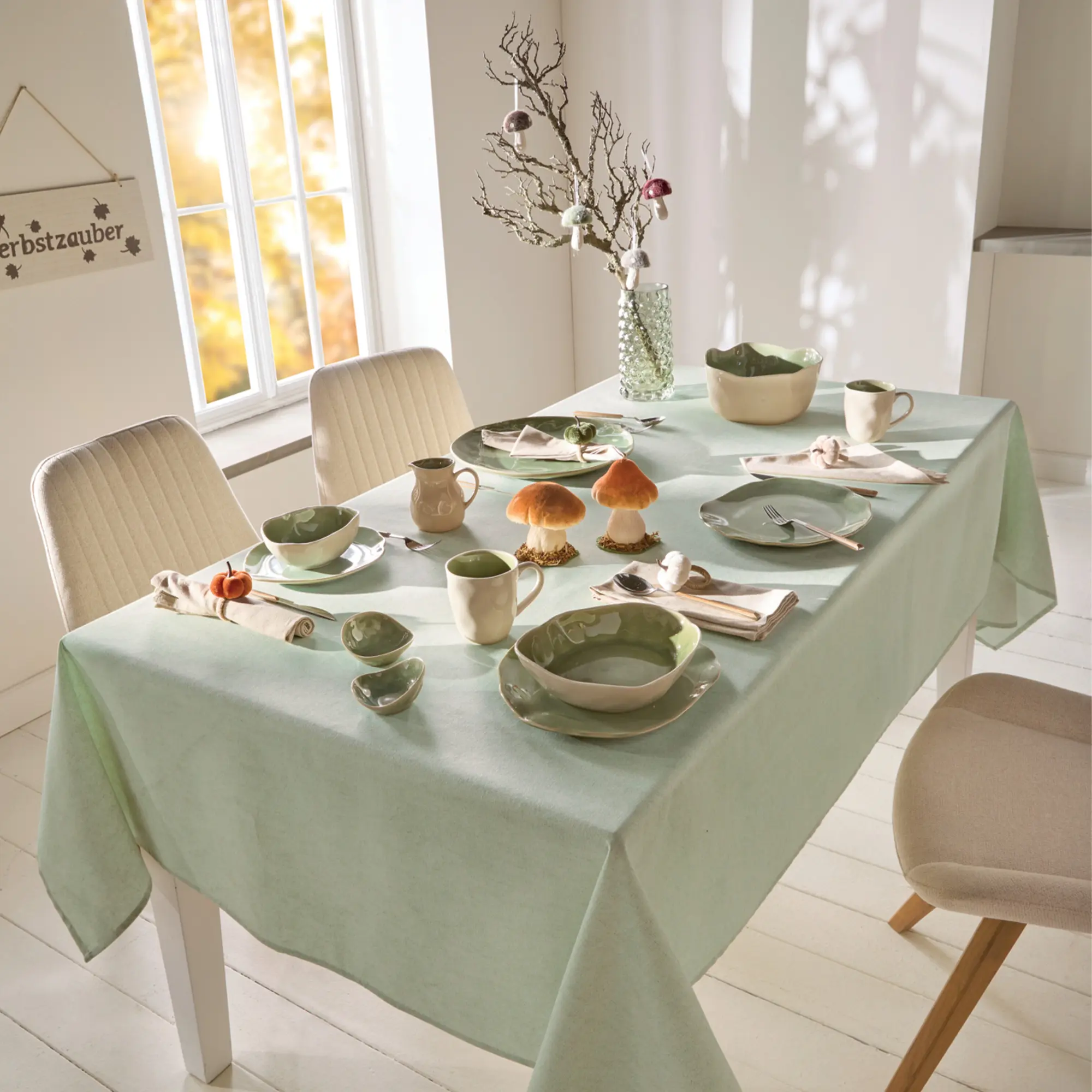 Acheter Lot de 2 assiettes "organic"  dans la boutique en ligne de Frank Flechtwaren pour Table festive