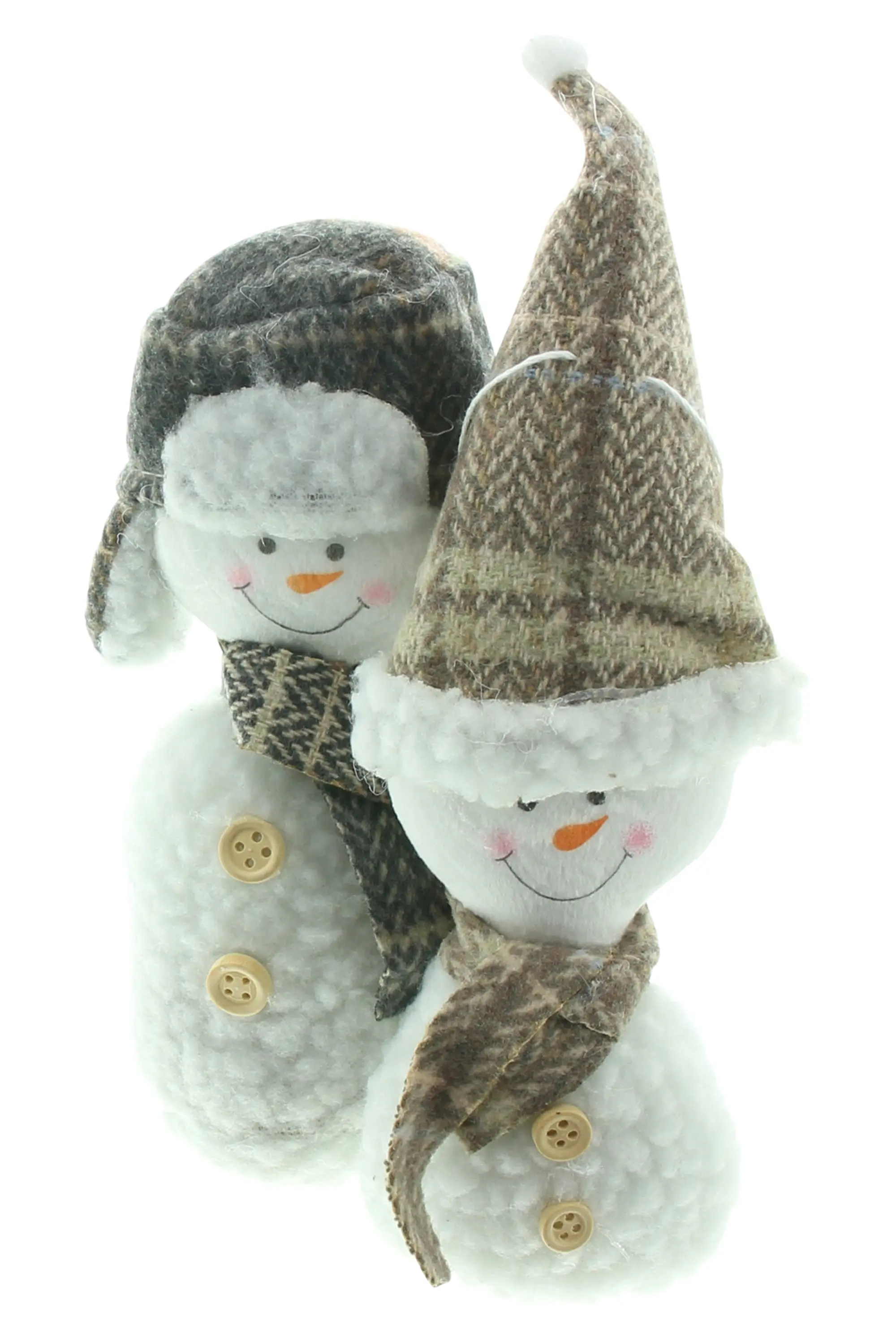 Acheter Lot de 2 bonhommes de neige "bonnet et écharpe" dans la boutique en ligne de Frank Flechtwaren pour Noël Acheter Lot de 2 bonhommes de neige "bonnet et écharpe" dans la boutique en ligne de Frank Flechtwaren pour Noël