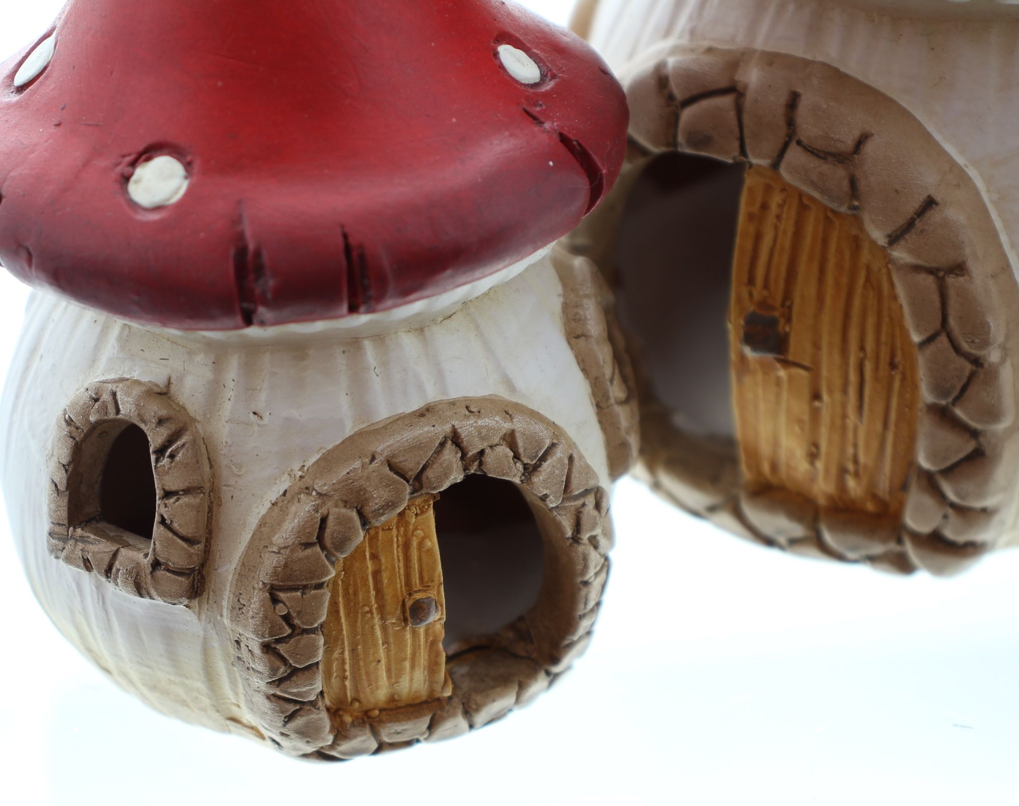 Acheter Lot de 2 maisons LED "champignon"  dans la boutique en ligne de Frank Flechtwaren pour Automne