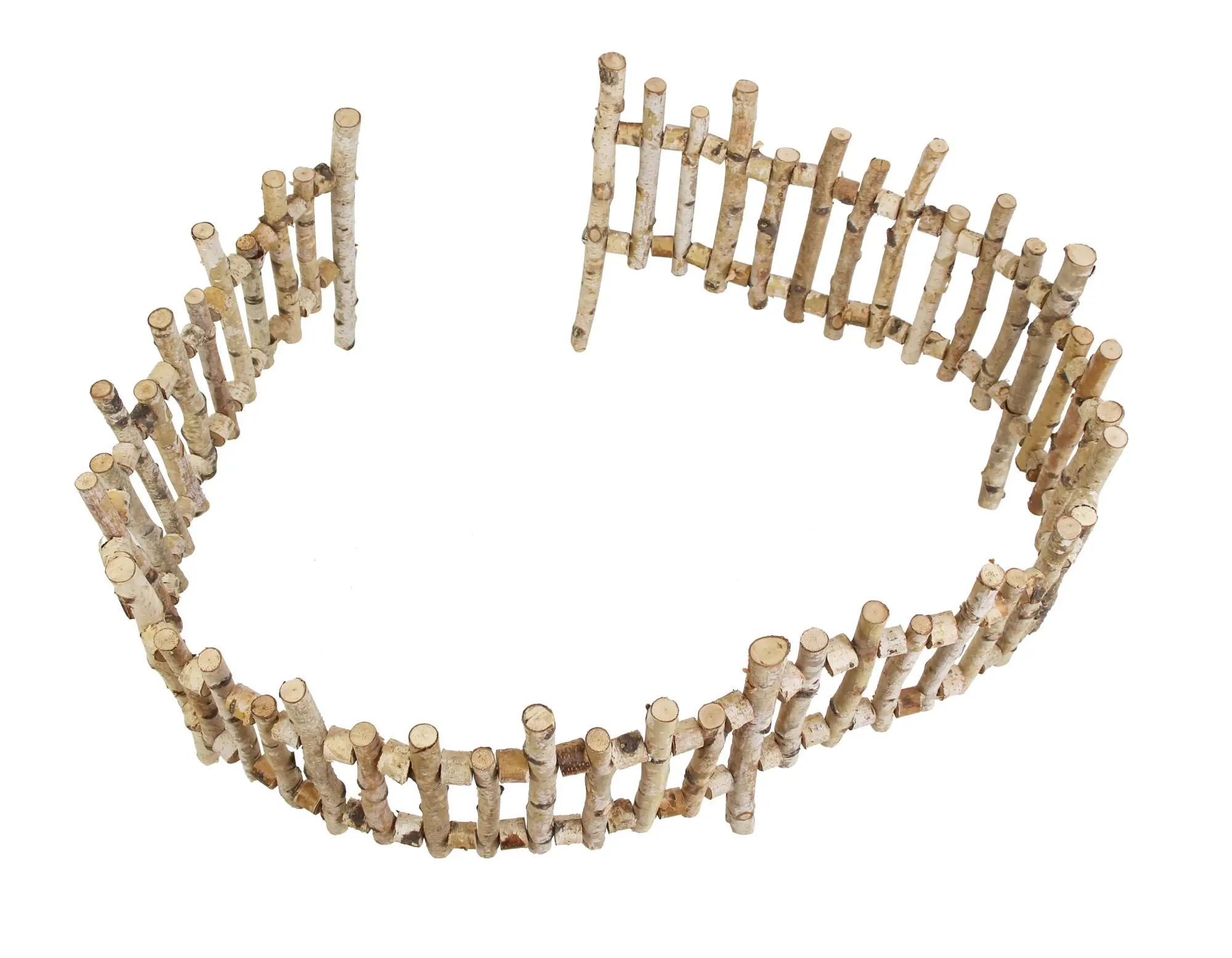 Acheter Bordure parterre de jardin "bouleau"  dans la boutique en ligne de Frank Flechtwaren pour Bordures &amp; clôtures