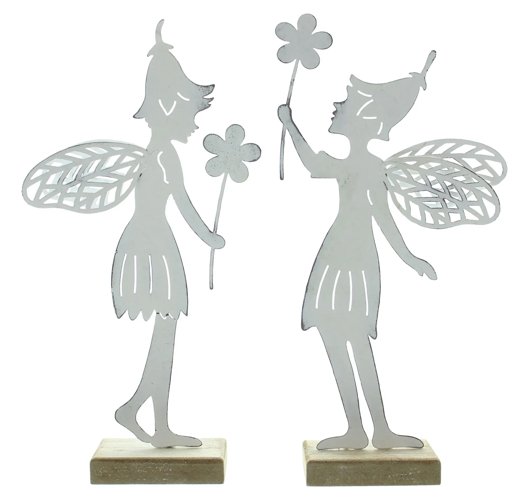 Acheter Lot de 2 figurines "fées des fleurs"  dans la boutique en ligne de Frank Flechtwaren pour Pâques