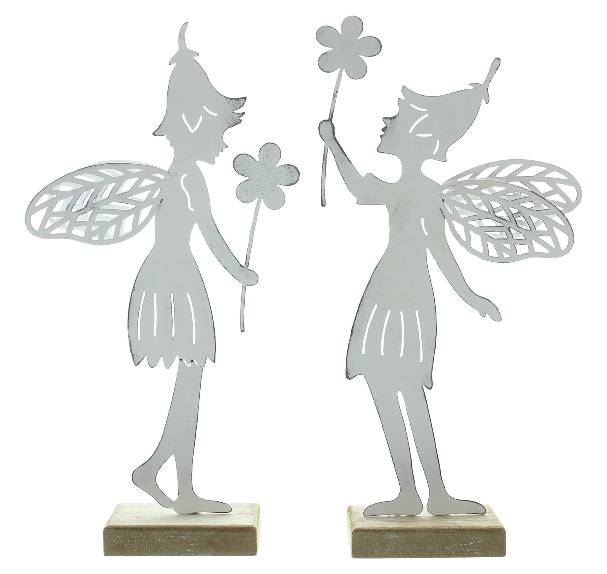 Acheter Lot de 2 figurines "fées des fleurs"  dans la boutique en ligne de Frank Flechtwaren pour Pâques