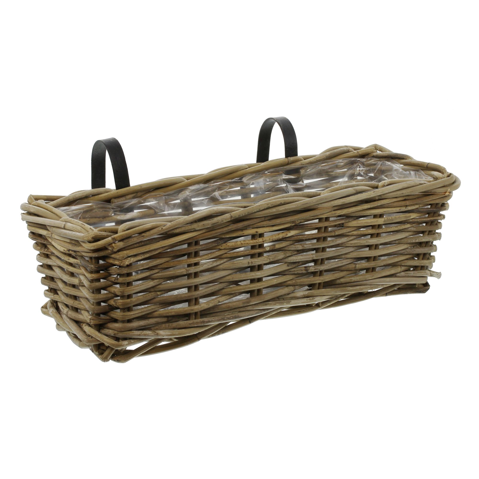 Acheter Balconnière "rotin", MM dans la boutique en ligne de Frank Flechtwaren pour Pots de fleurs Acheter Balconnière "rotin", MM dans la boutique en ligne de Frank Flechtwaren pour Pots de fleurs