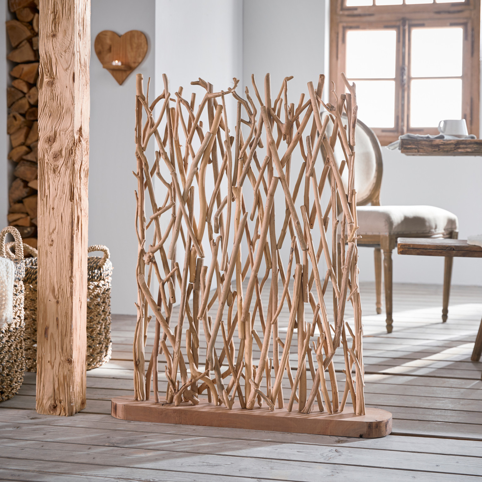 Acheter Élément de décoration "bois flotté"  dans la boutique en ligne de Frank Flechtwaren
