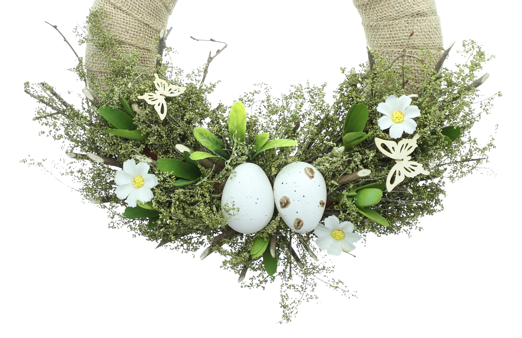 Acheter Couronne "jardin de Pâques"  dans la boutique en ligne de Frank Flechtwaren pour Couronnes de Pâques