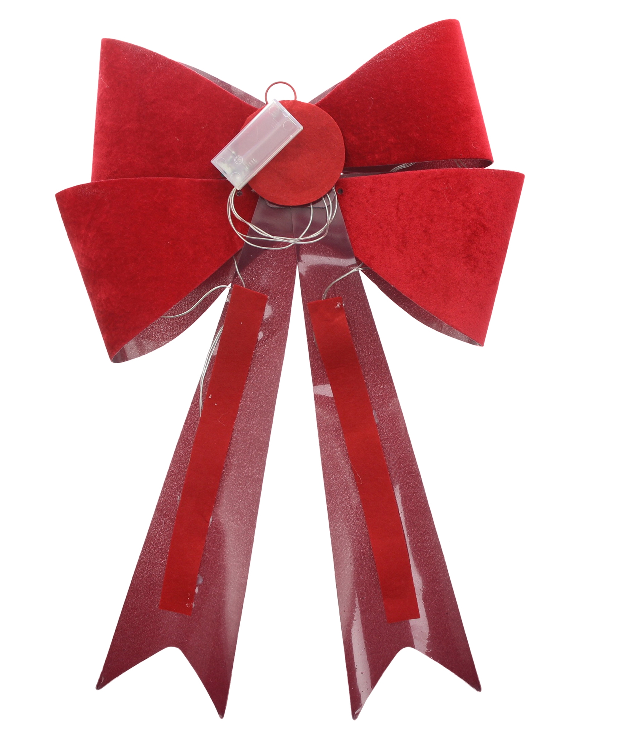 Acheter Noeud LED "rouge"  dans la boutique en ligne de Frank Flechtwaren pour Décoration LED