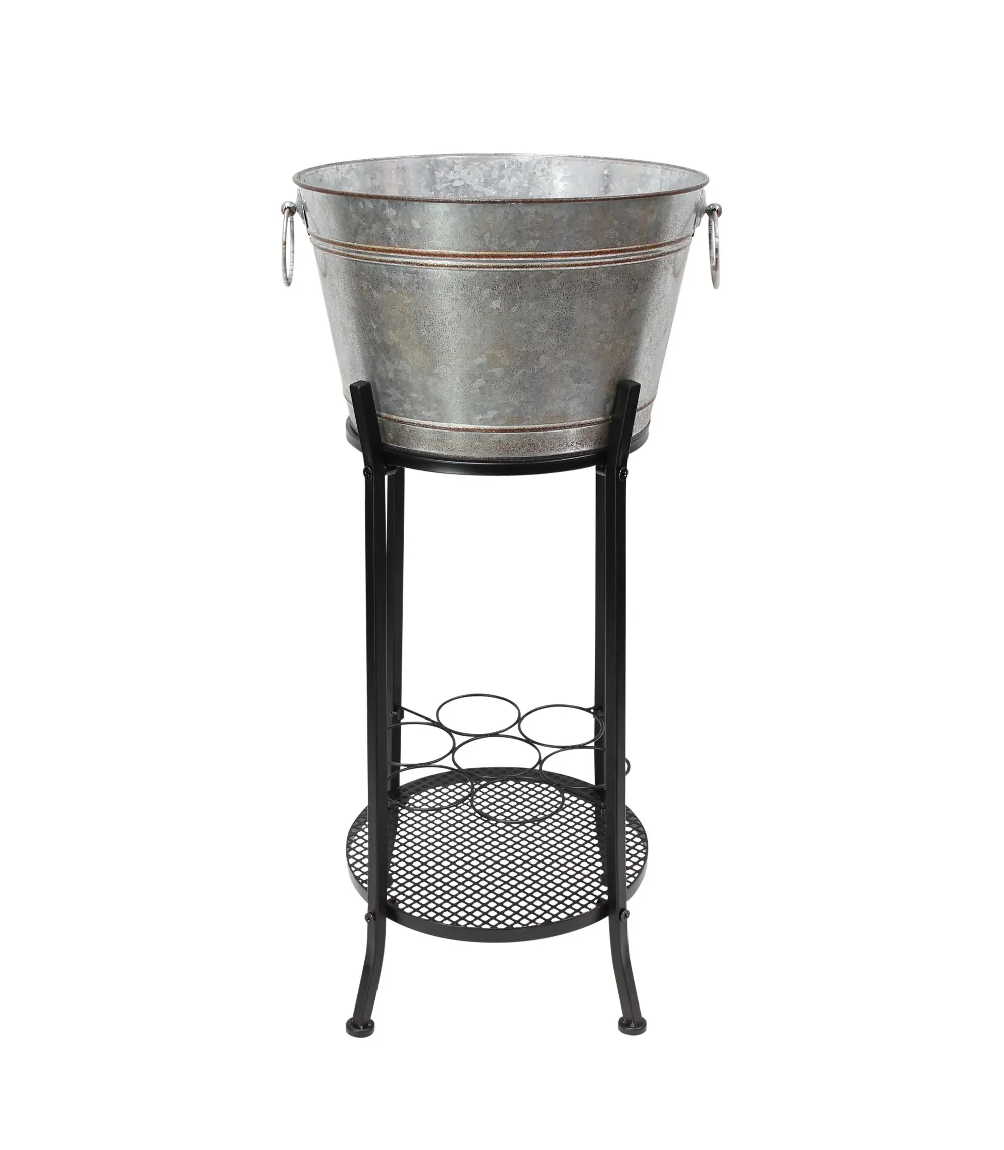 Acheter Présentoir à boissons "Cool Drinks", 2 pièces  dans la boutique en ligne de Frank Flechtwaren pour Barbecue &amp; détente
